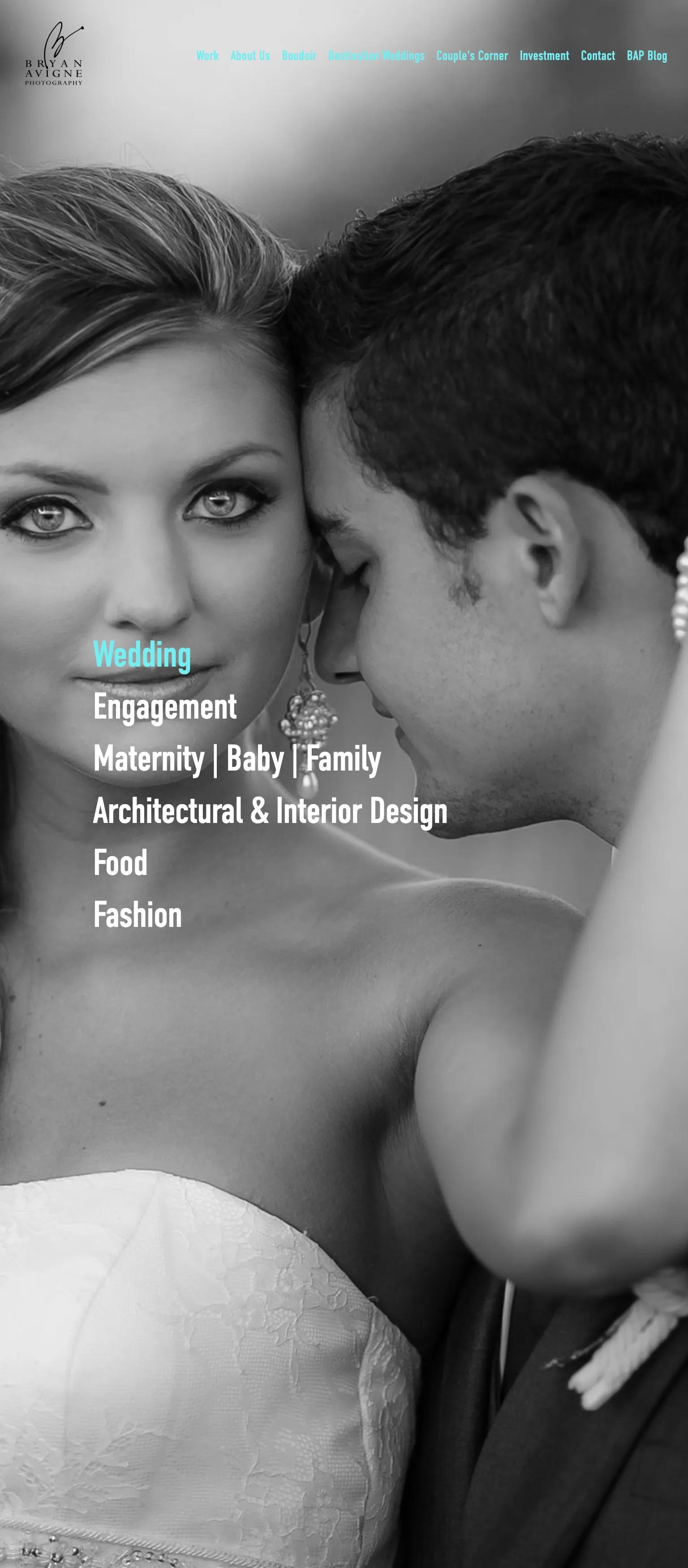 Bryan Avigne Photography screenshot