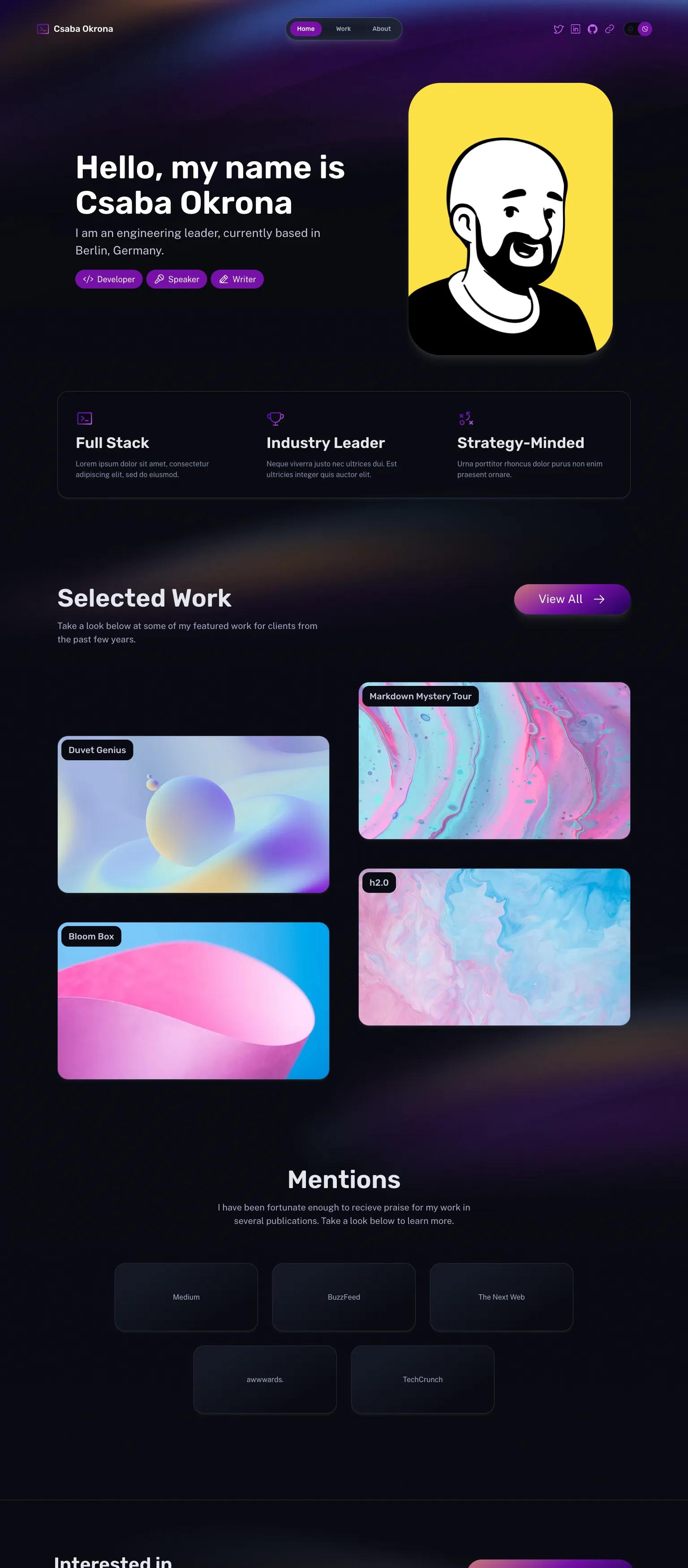 Csaba Okrona screenshot