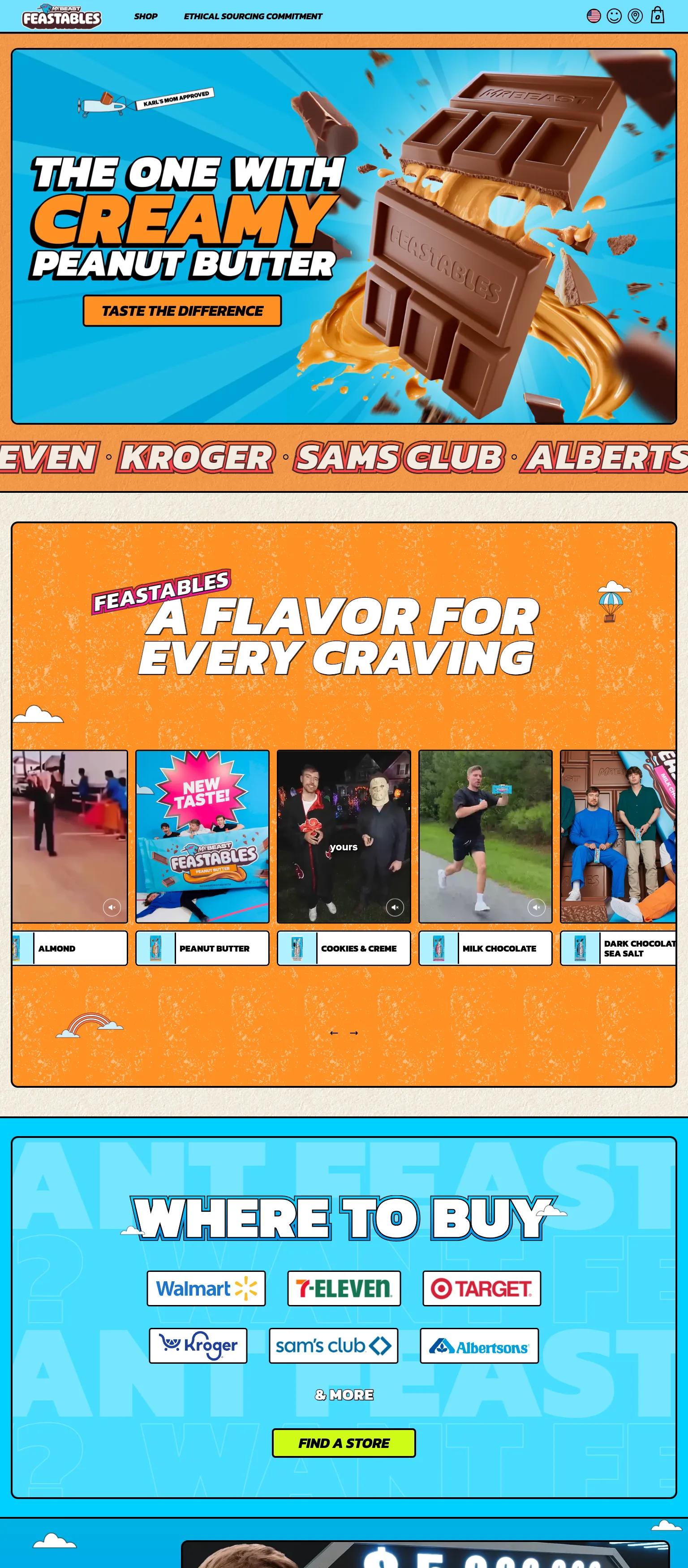 Feastables screenshot