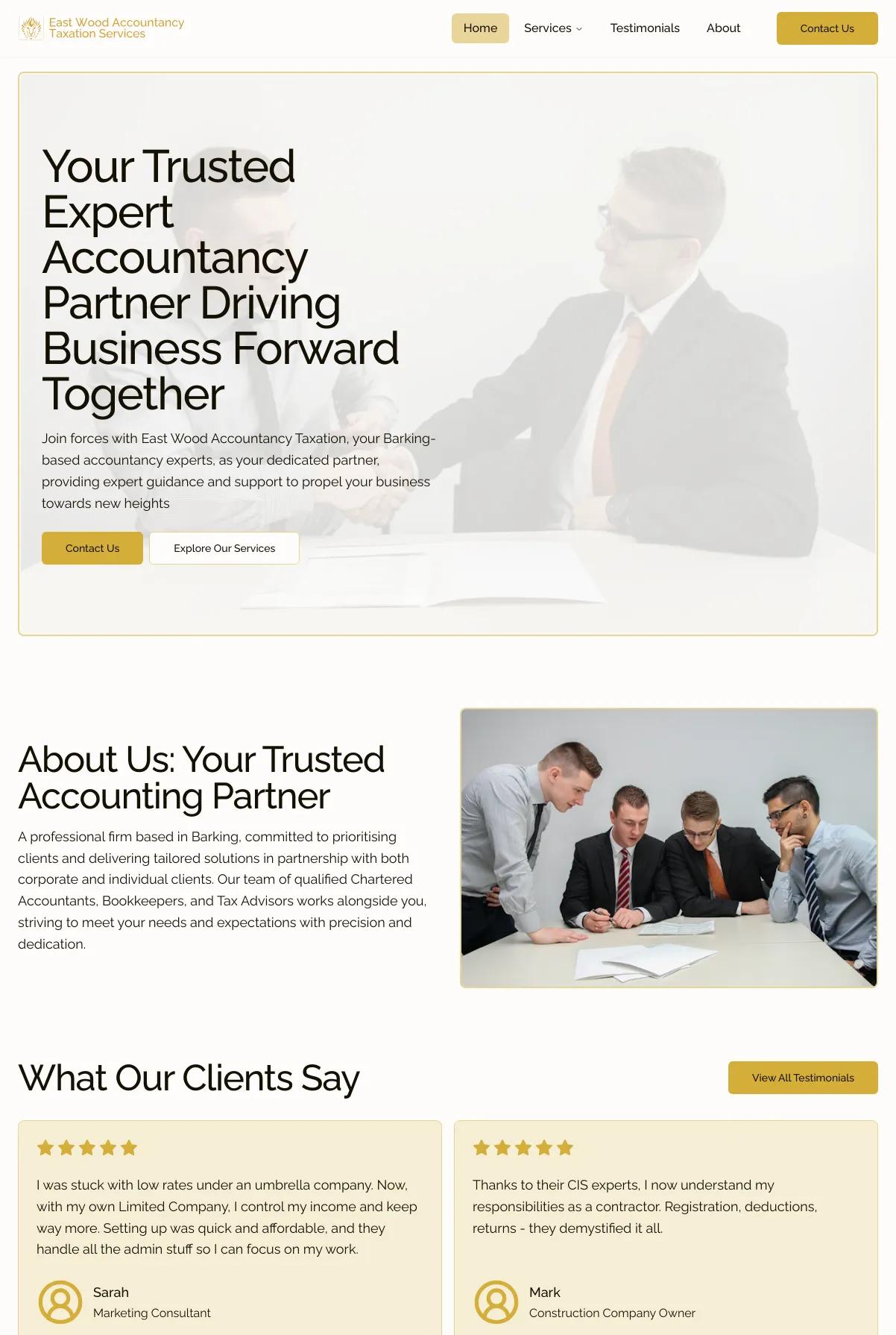 East Wood Accountancy & Taxation screenshot