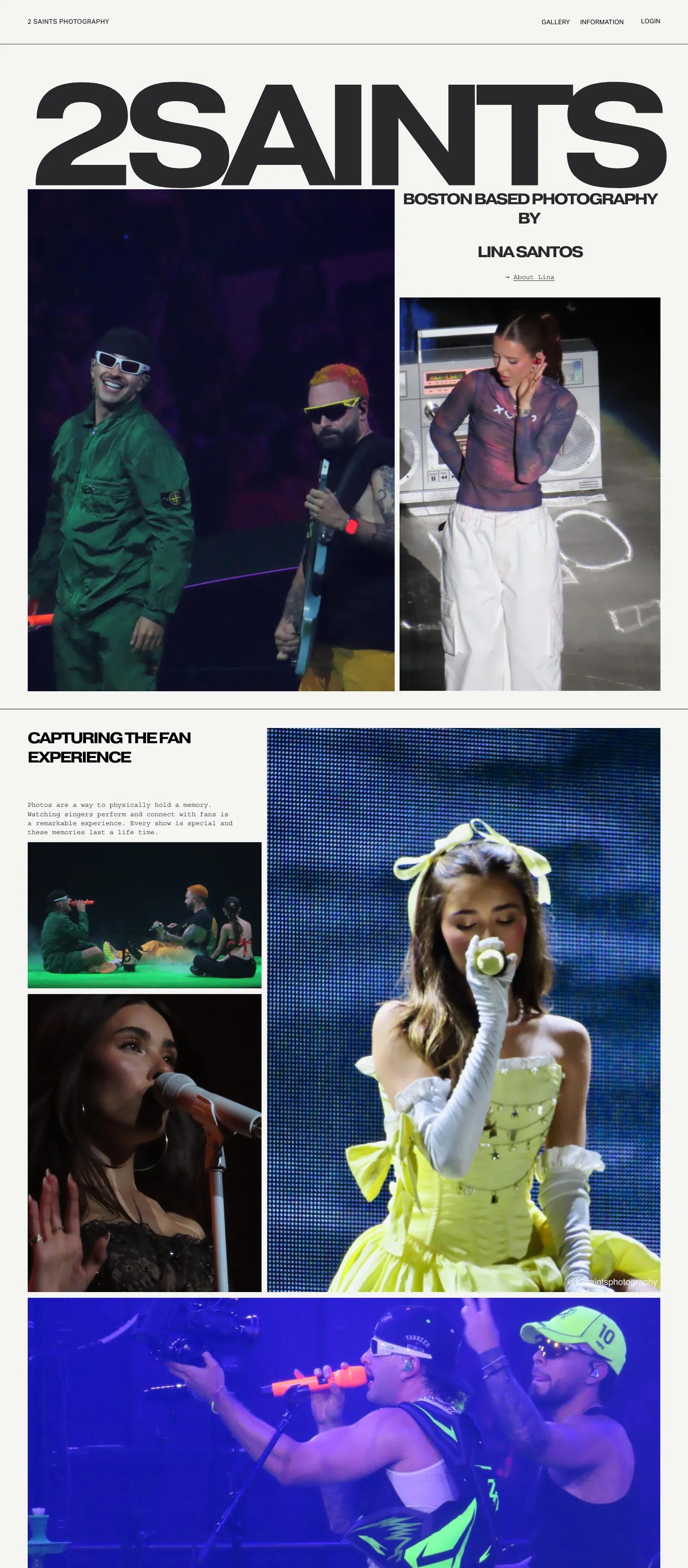 2 Saints Photography screenshot