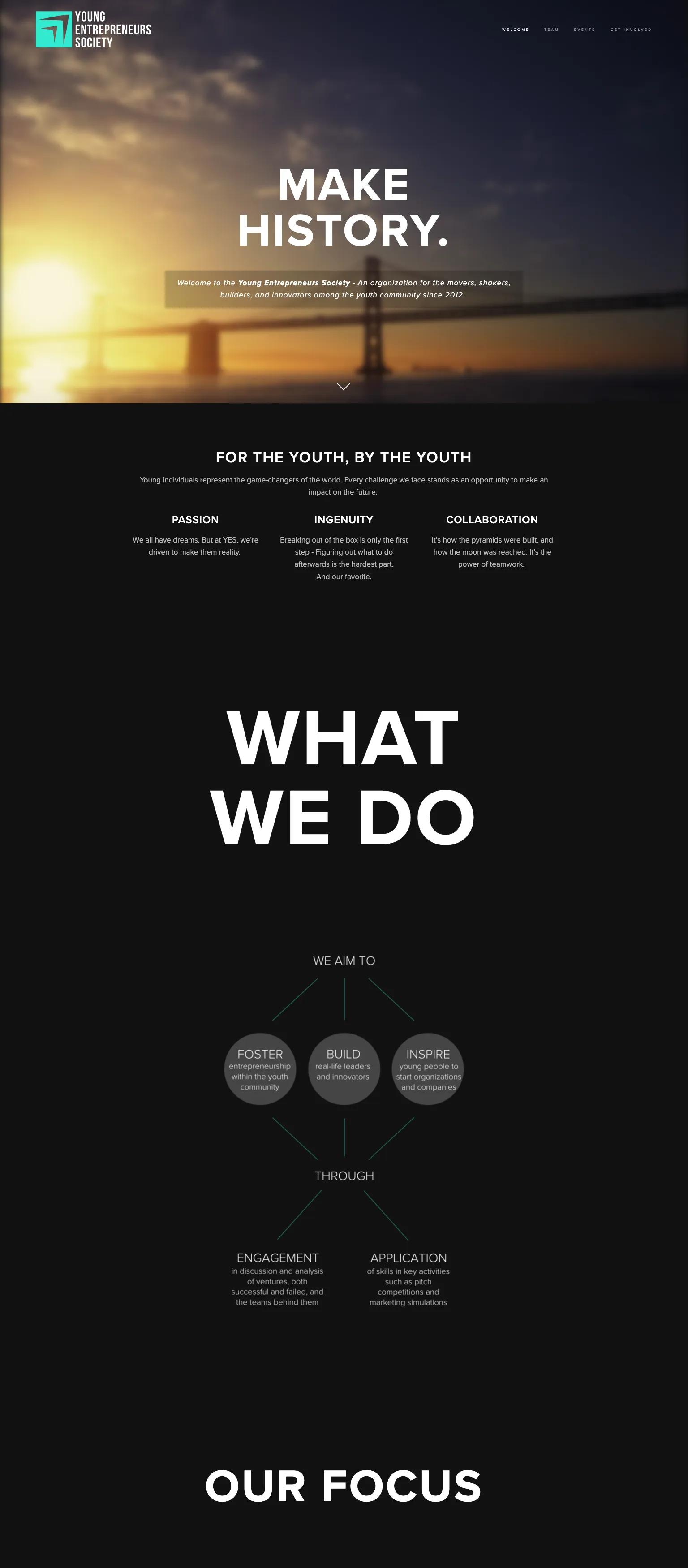 Young Entrepreneurs Society screenshot