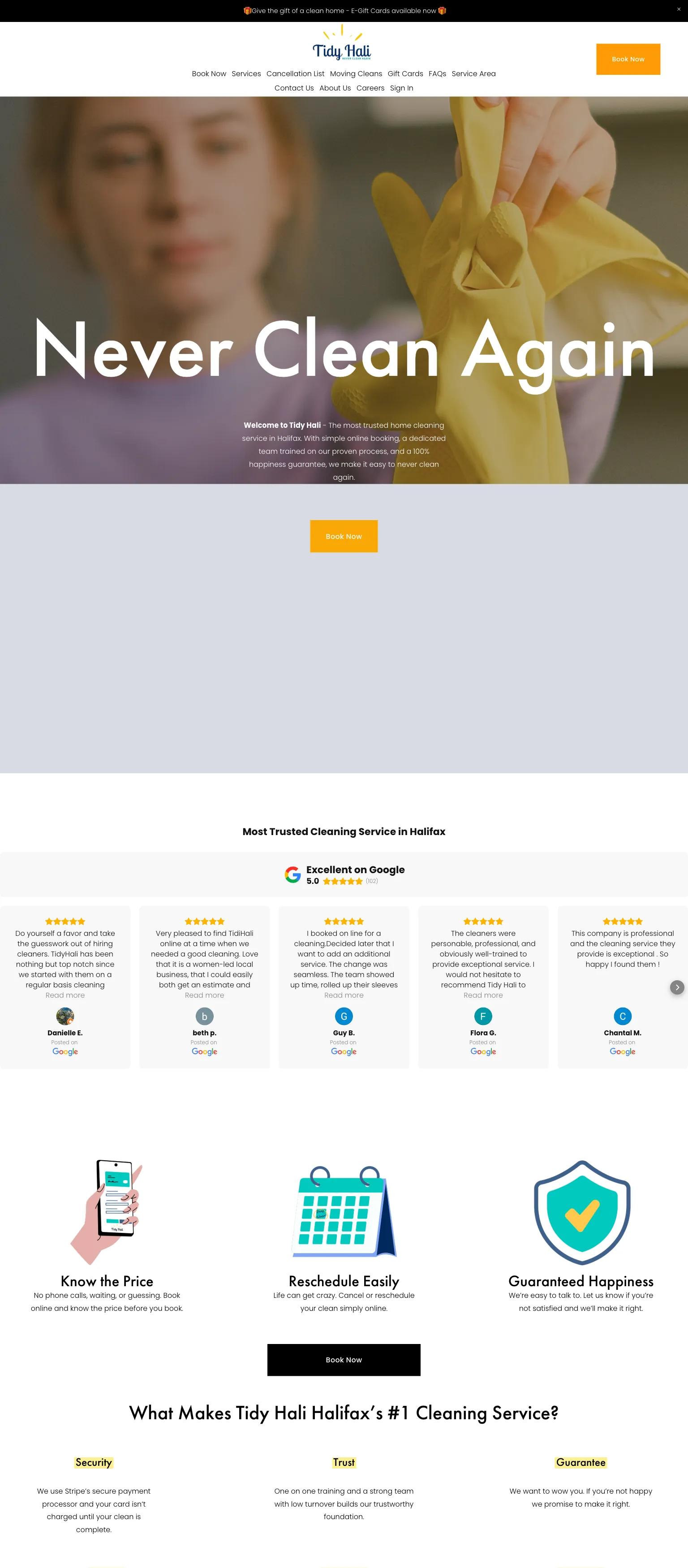 Tidy Hali screenshot