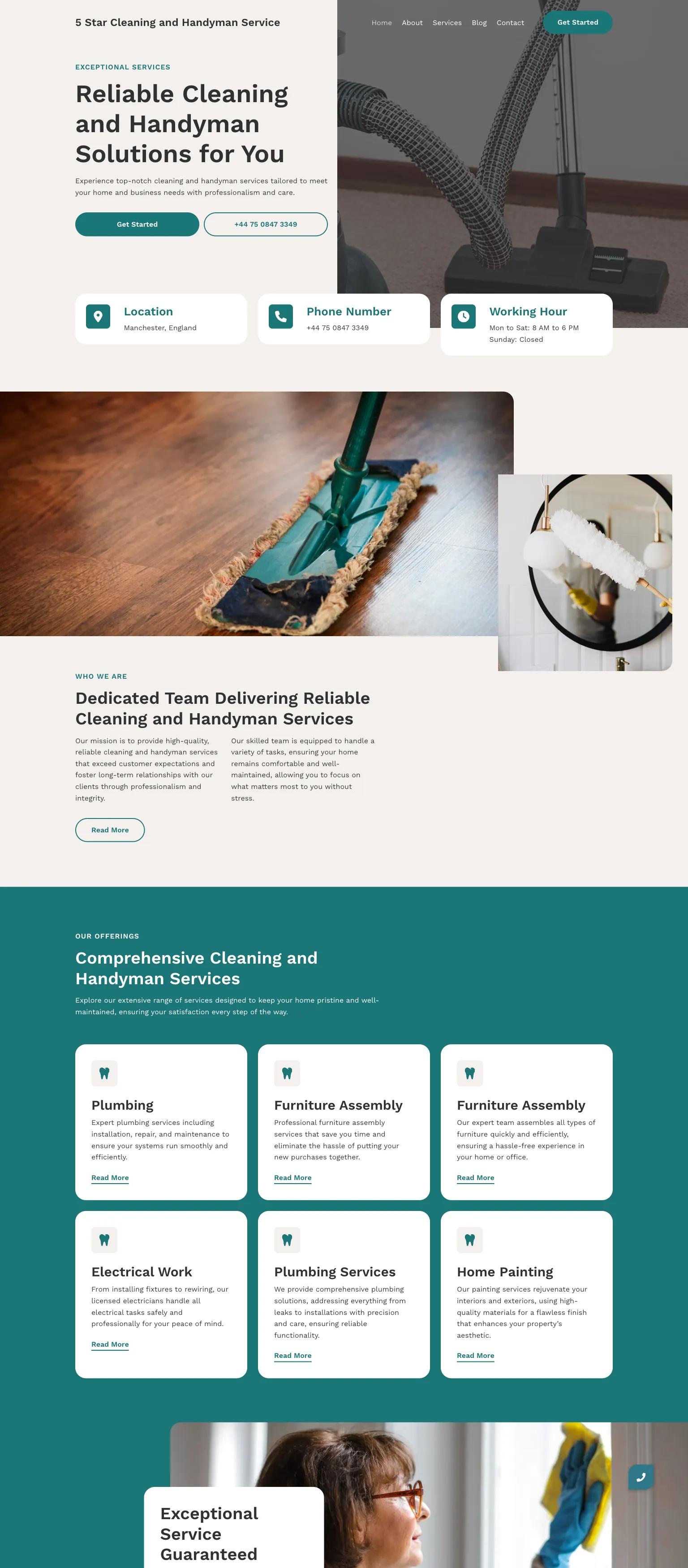 5 Star Cleaning and Handyman Service screenshot