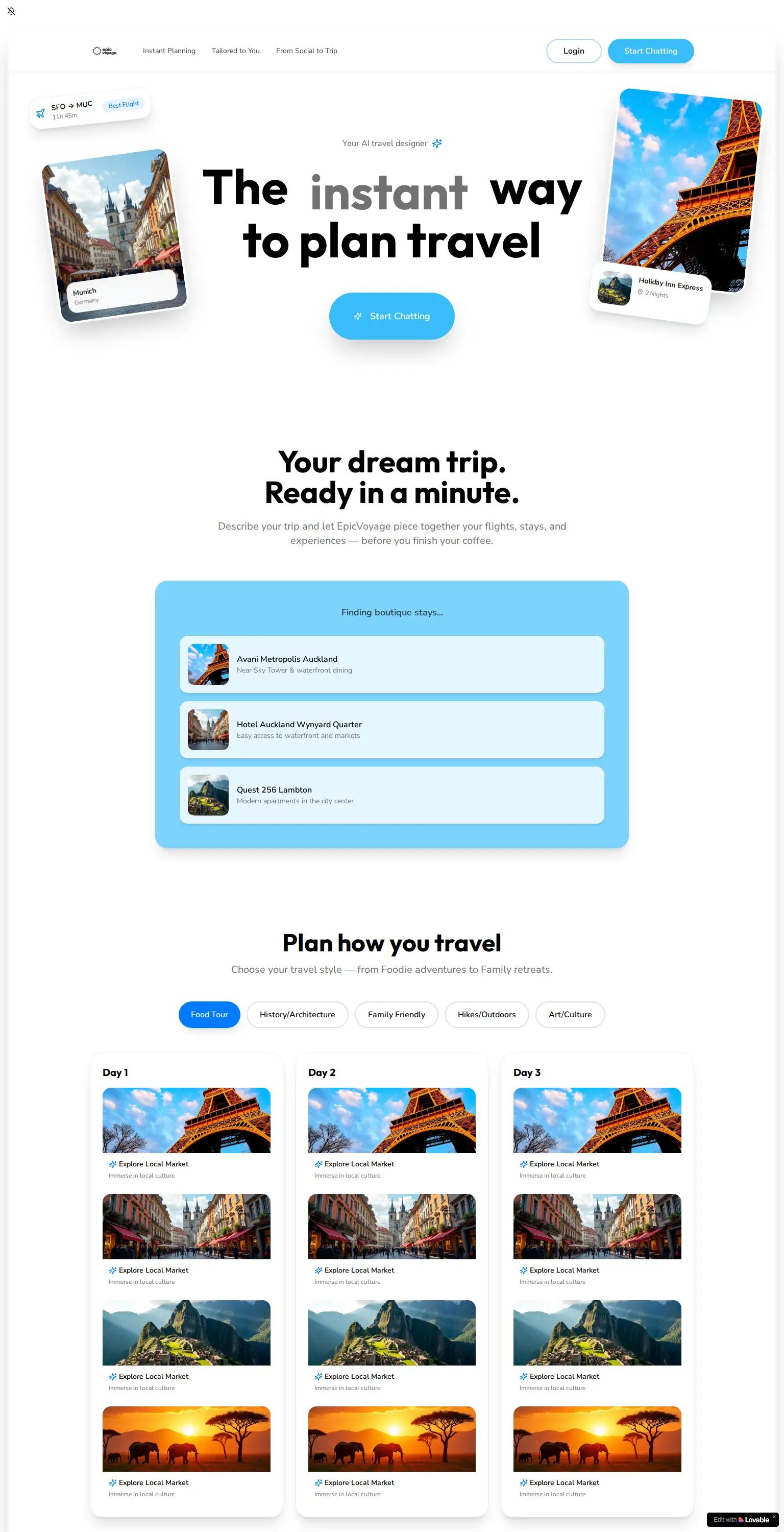 EpicVoyage screenshot