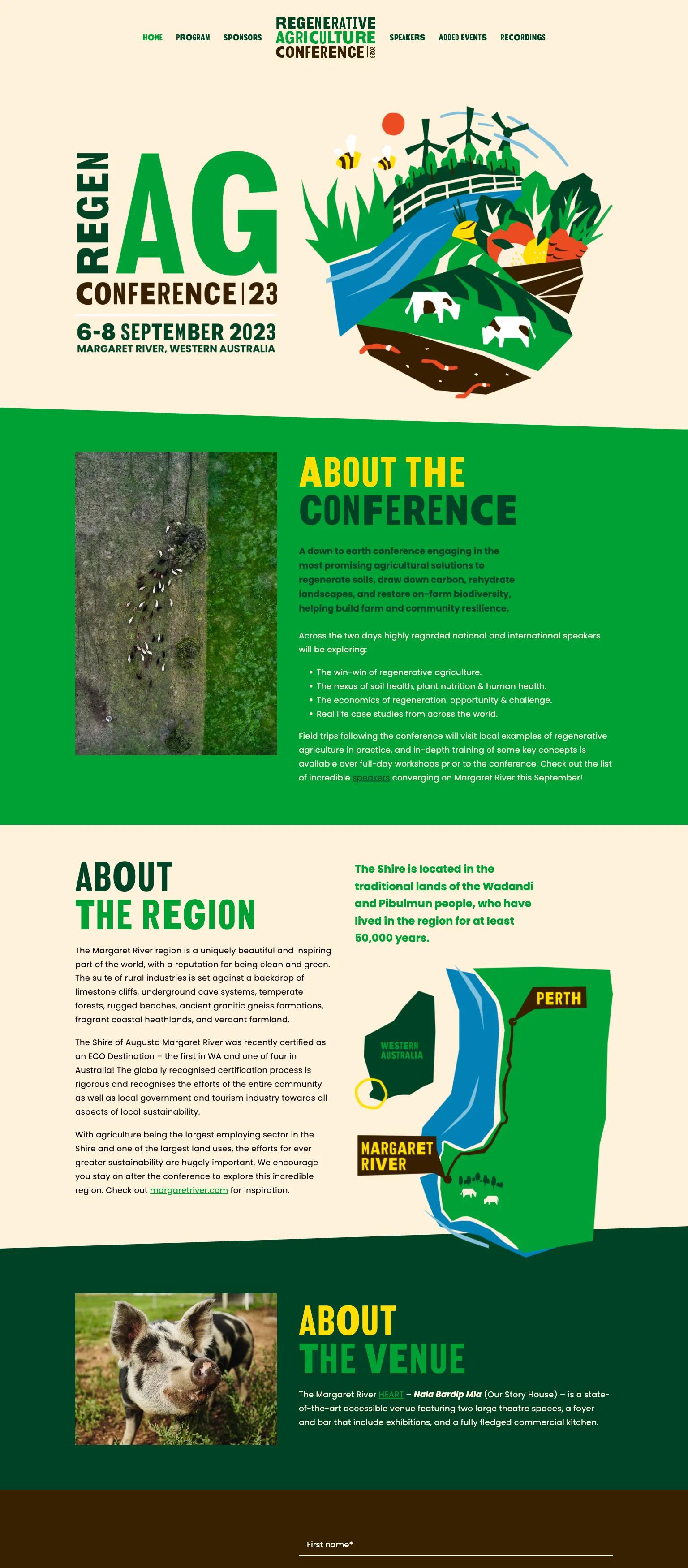 Home Ground Conference screenshot