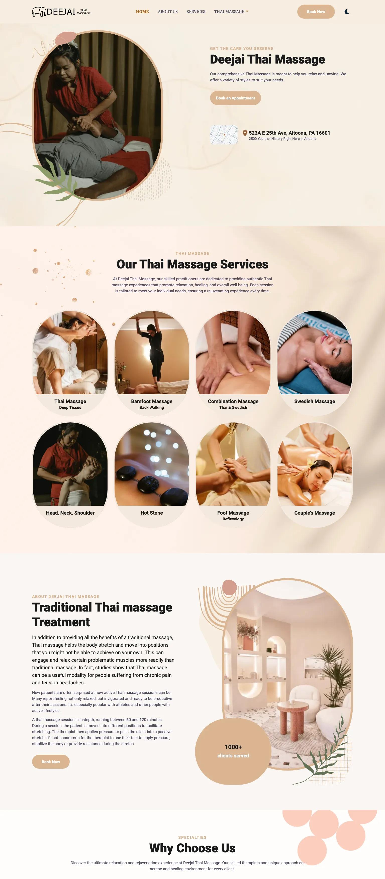 Deejai Thai Massage screenshot
