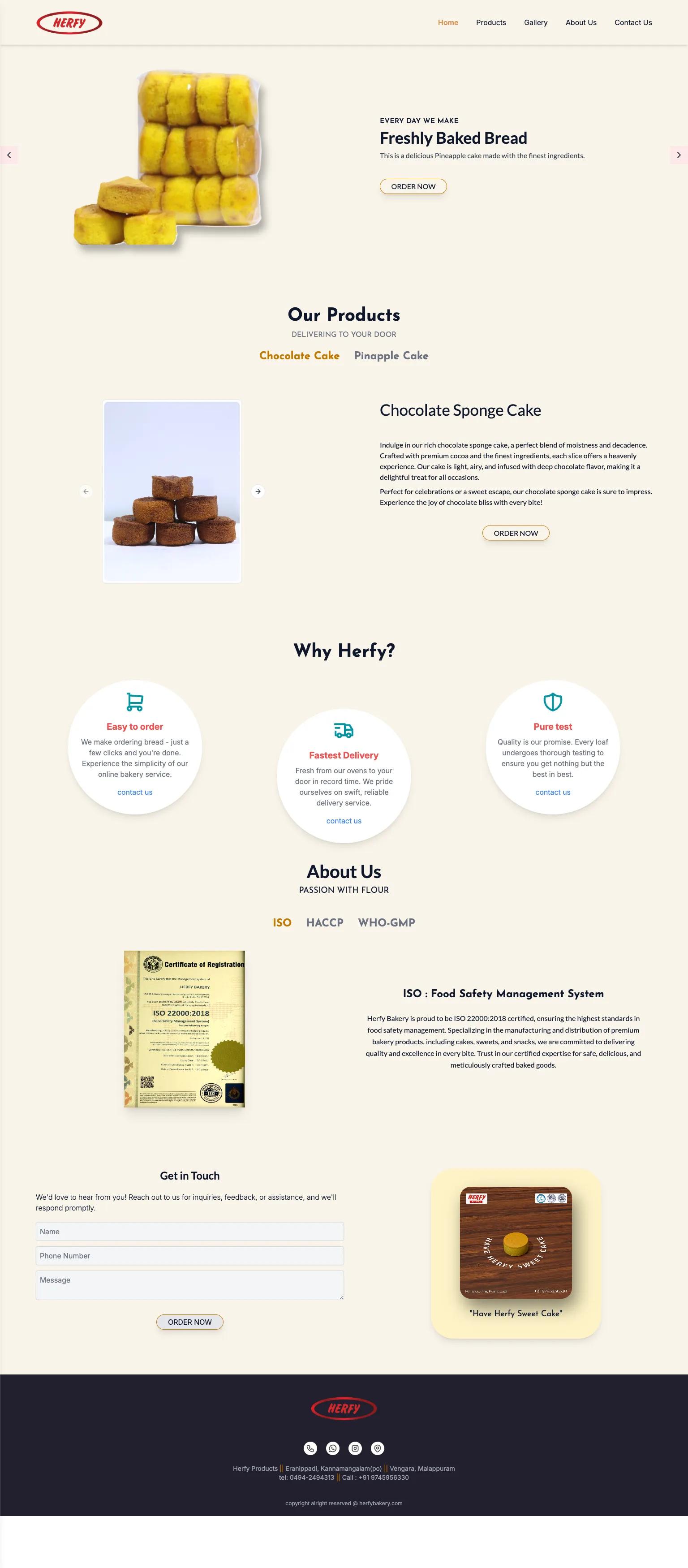 Herfy Bakery screenshot