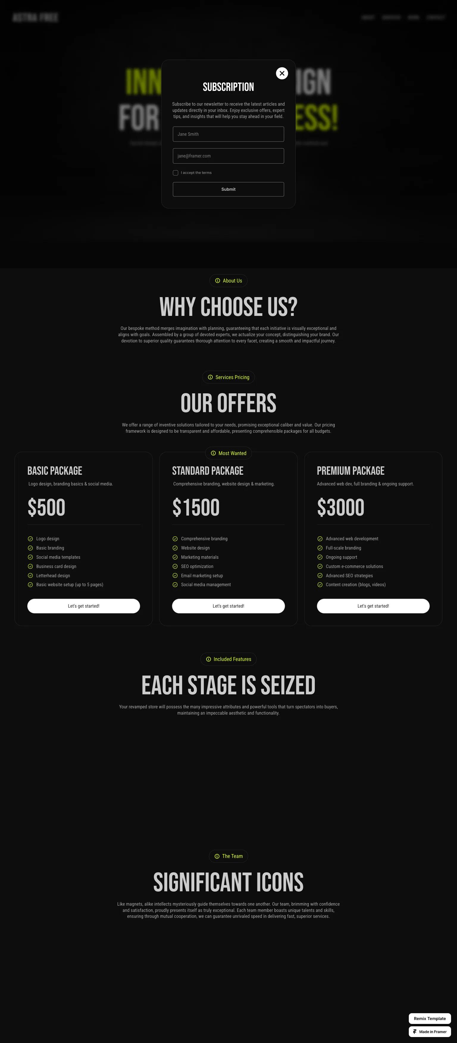 Astra Free screenshot