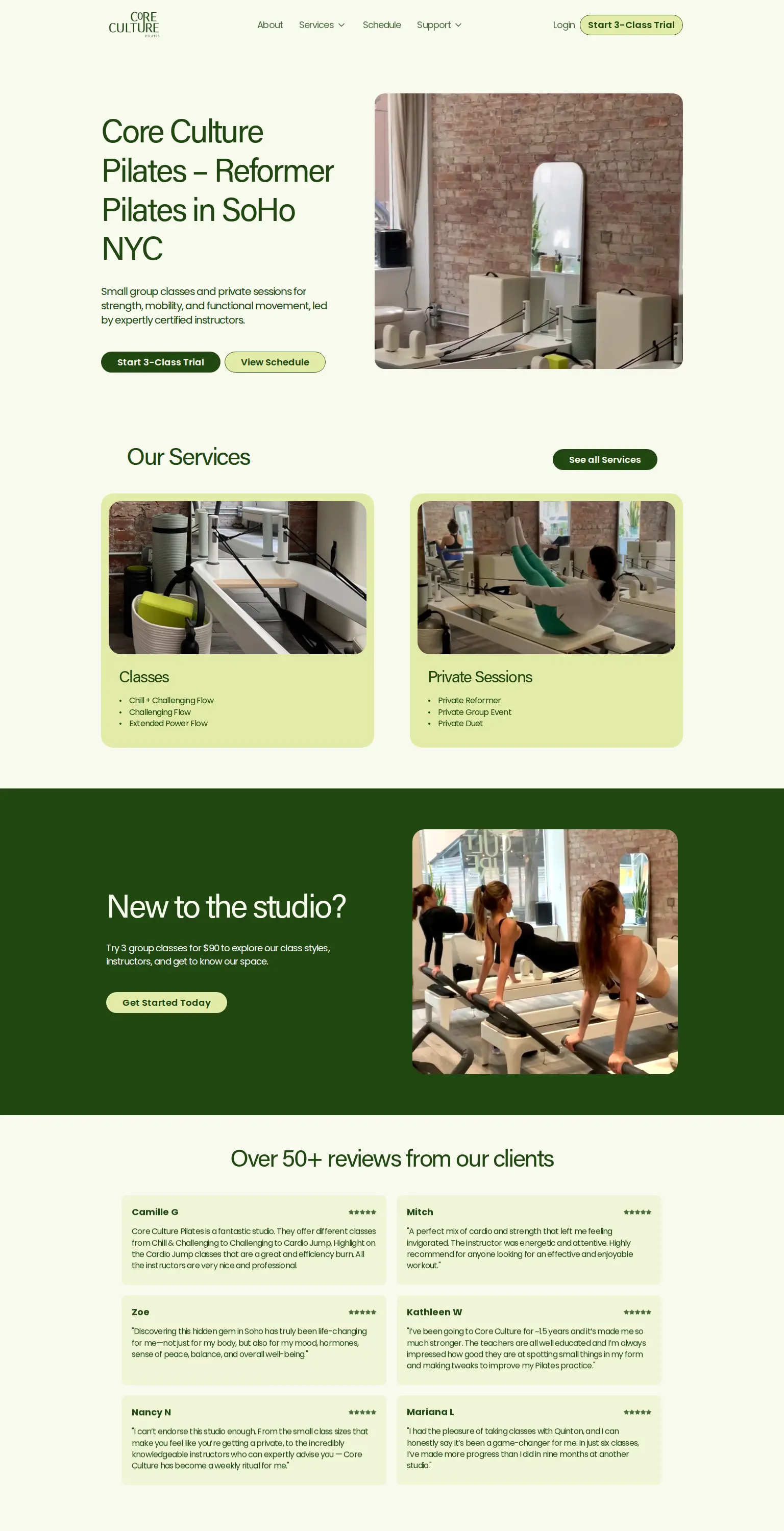 Core Culture Pilates screenshot