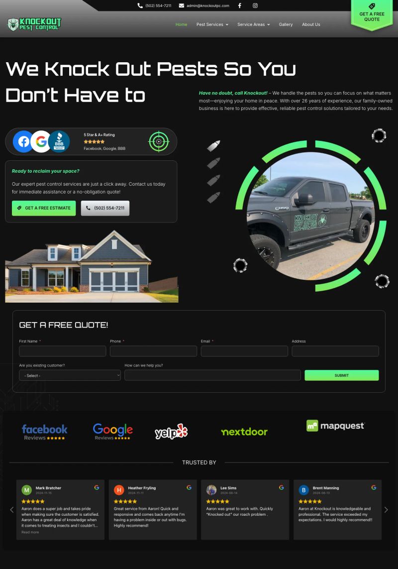 Knockout Pest Services screenshot