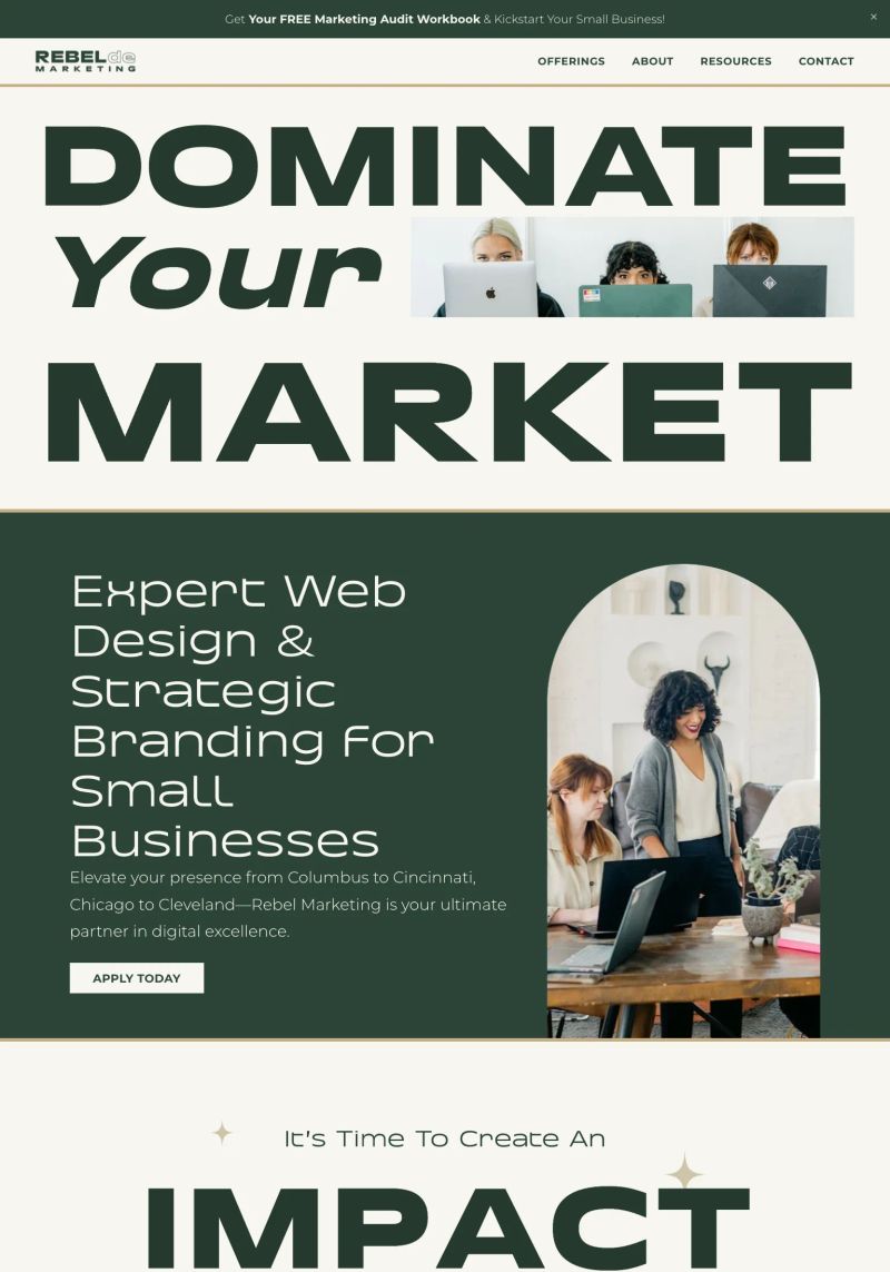 Rebel Marketing screenshot