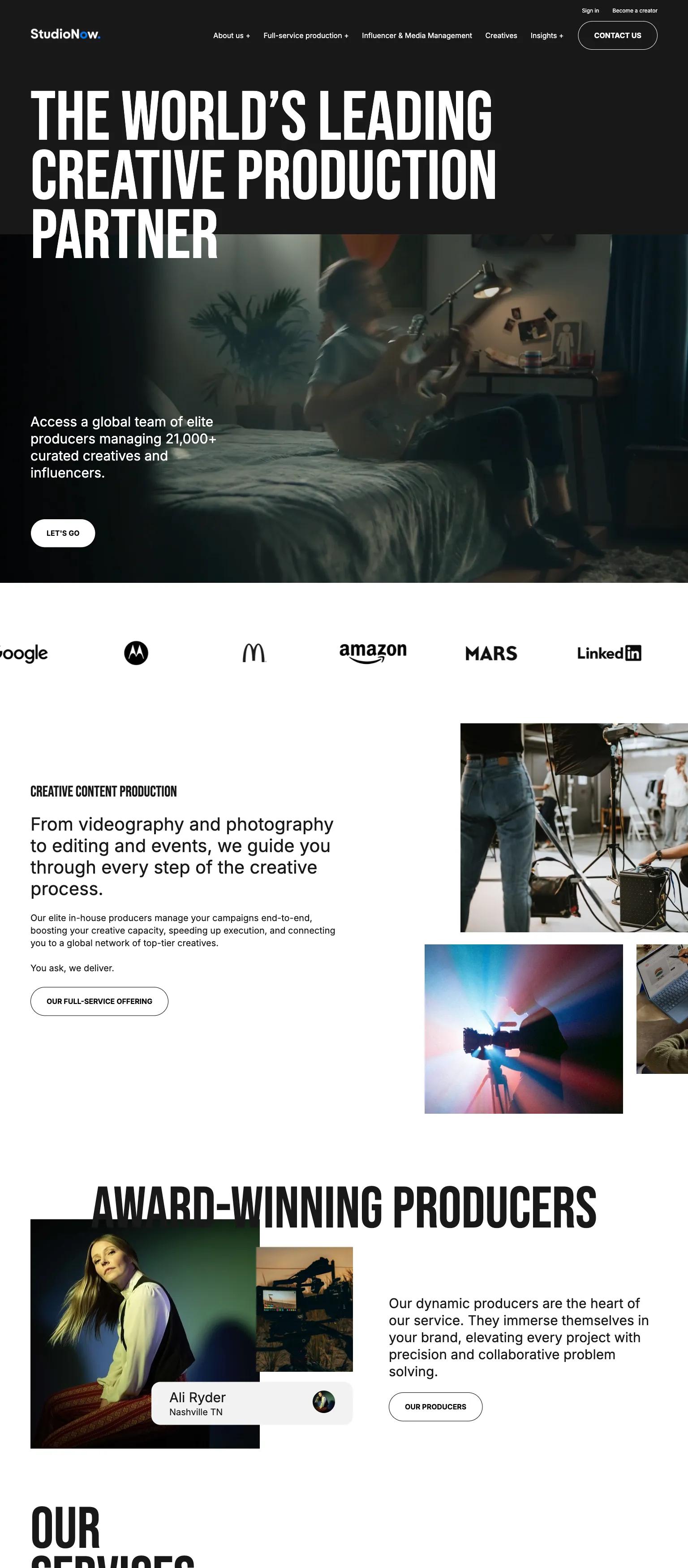 StudioNow screenshot