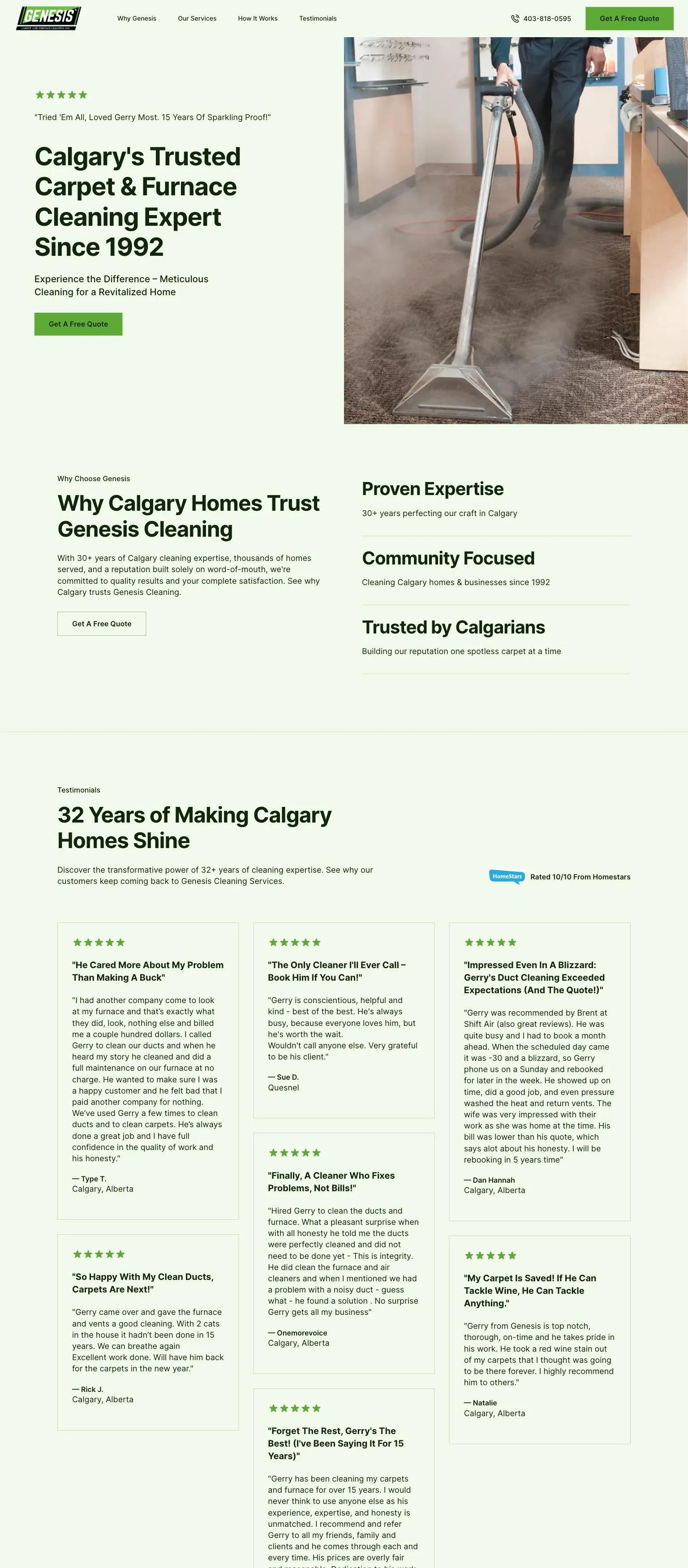 Genesis Cleaning Services screenshot