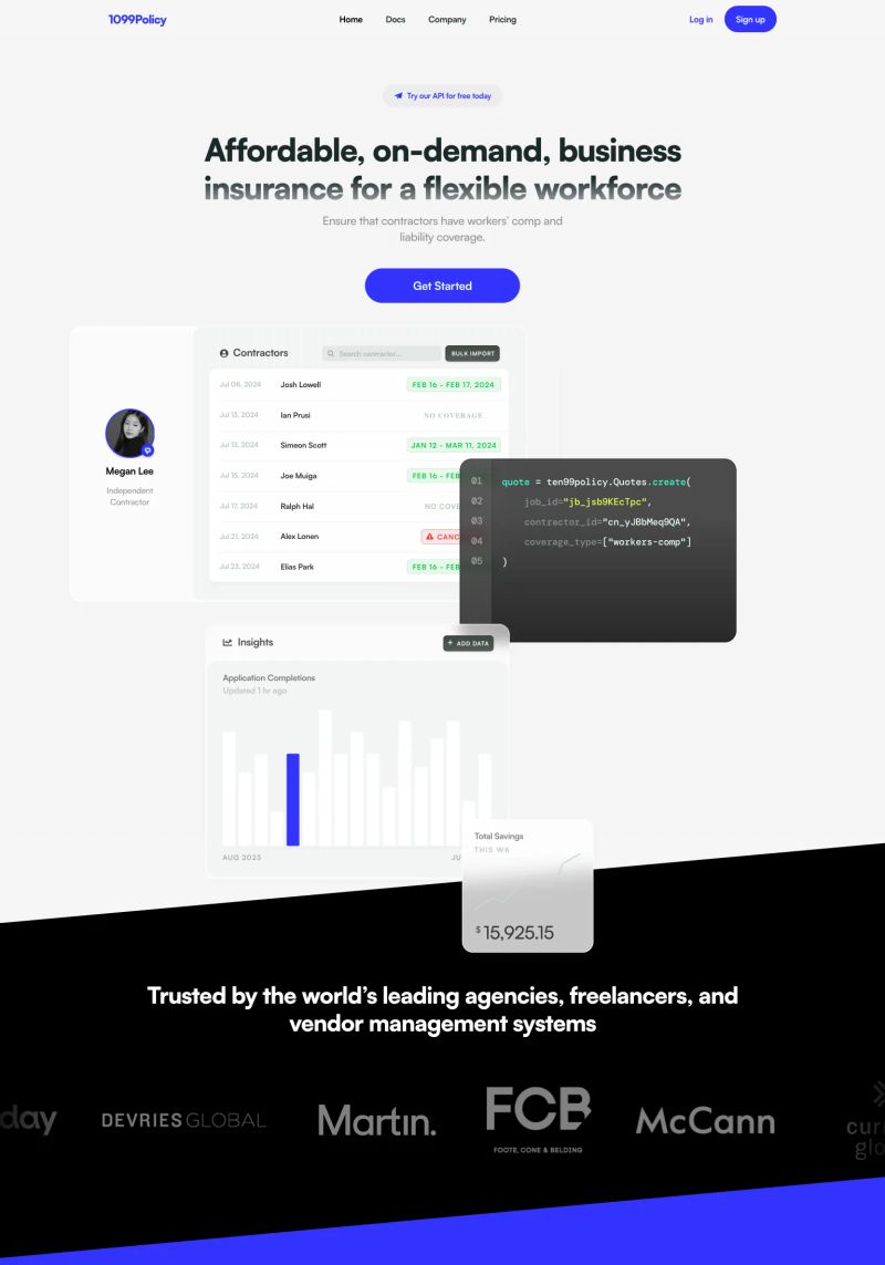 1099Policy screenshot