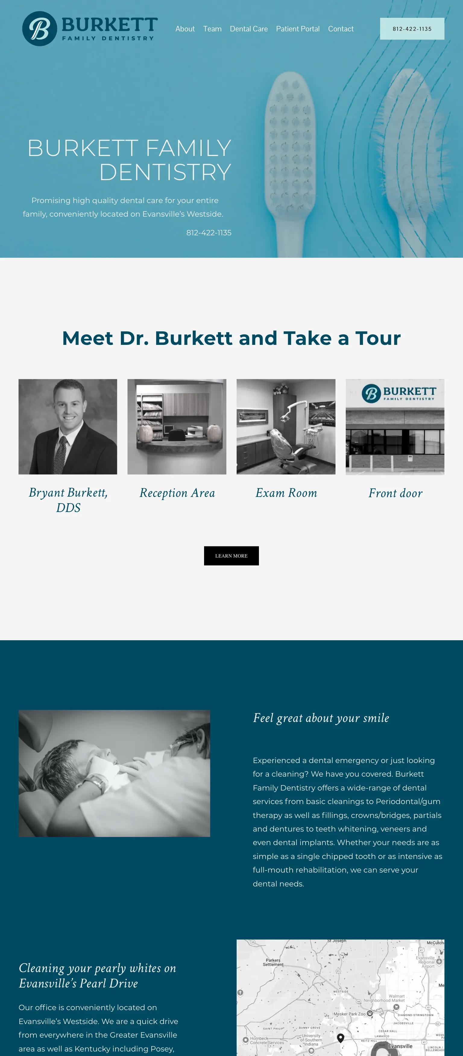 Burkett Family Dentistry screenshot