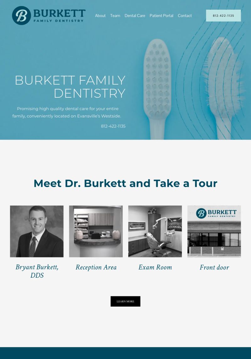 Burkett Family Dentistry screenshot