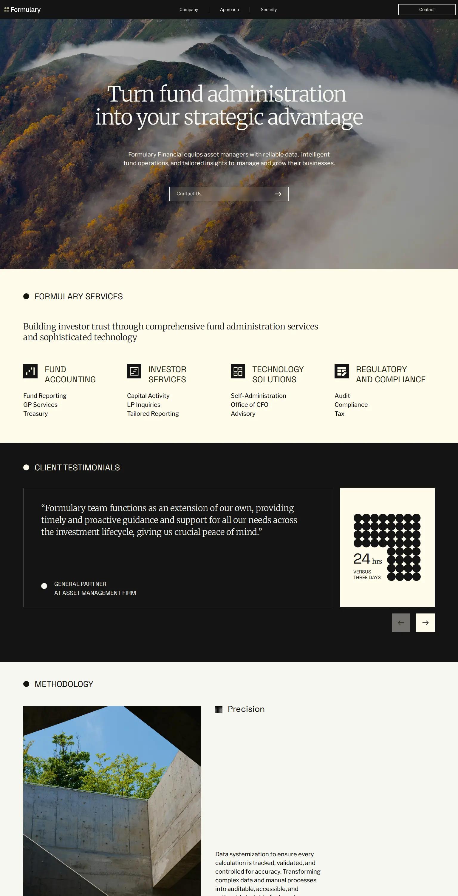 Formulary Financial screenshot