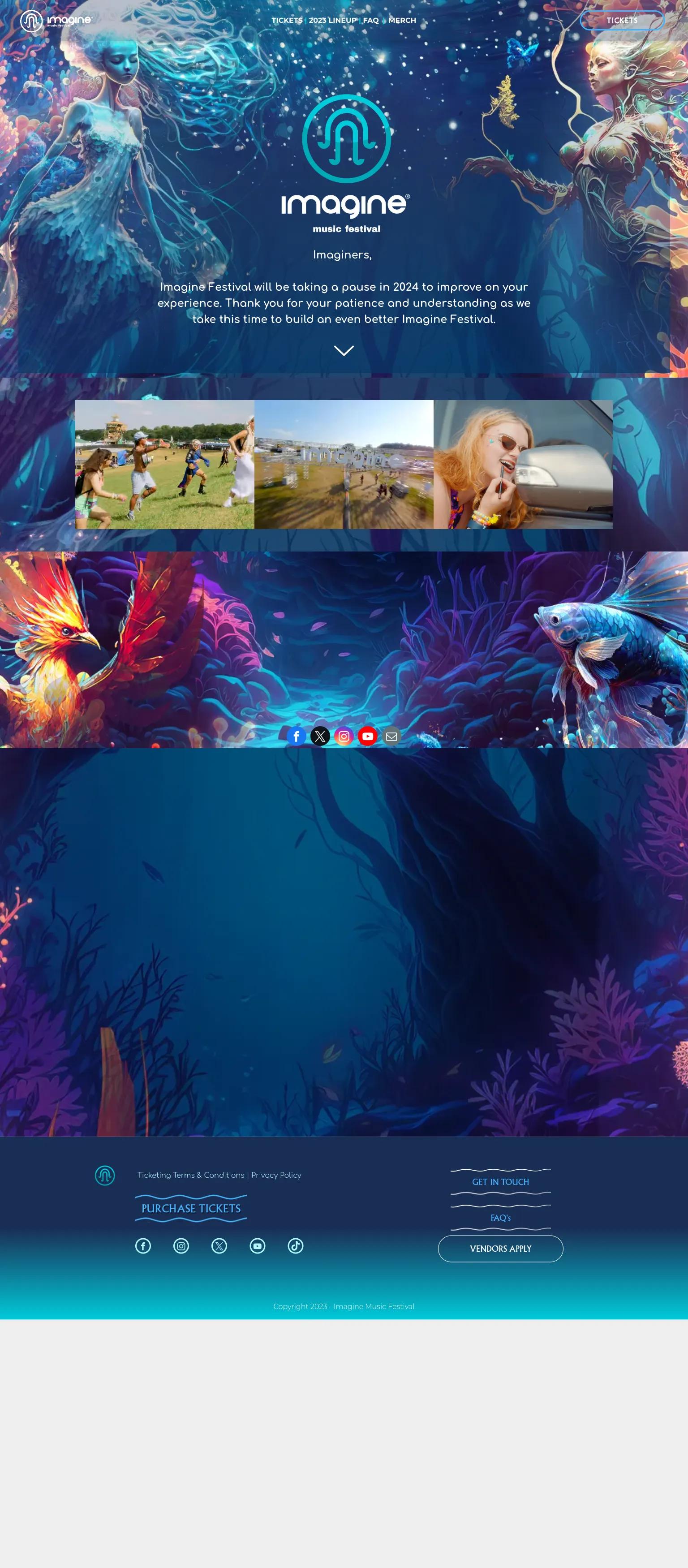 Imagine Music Festival screenshot