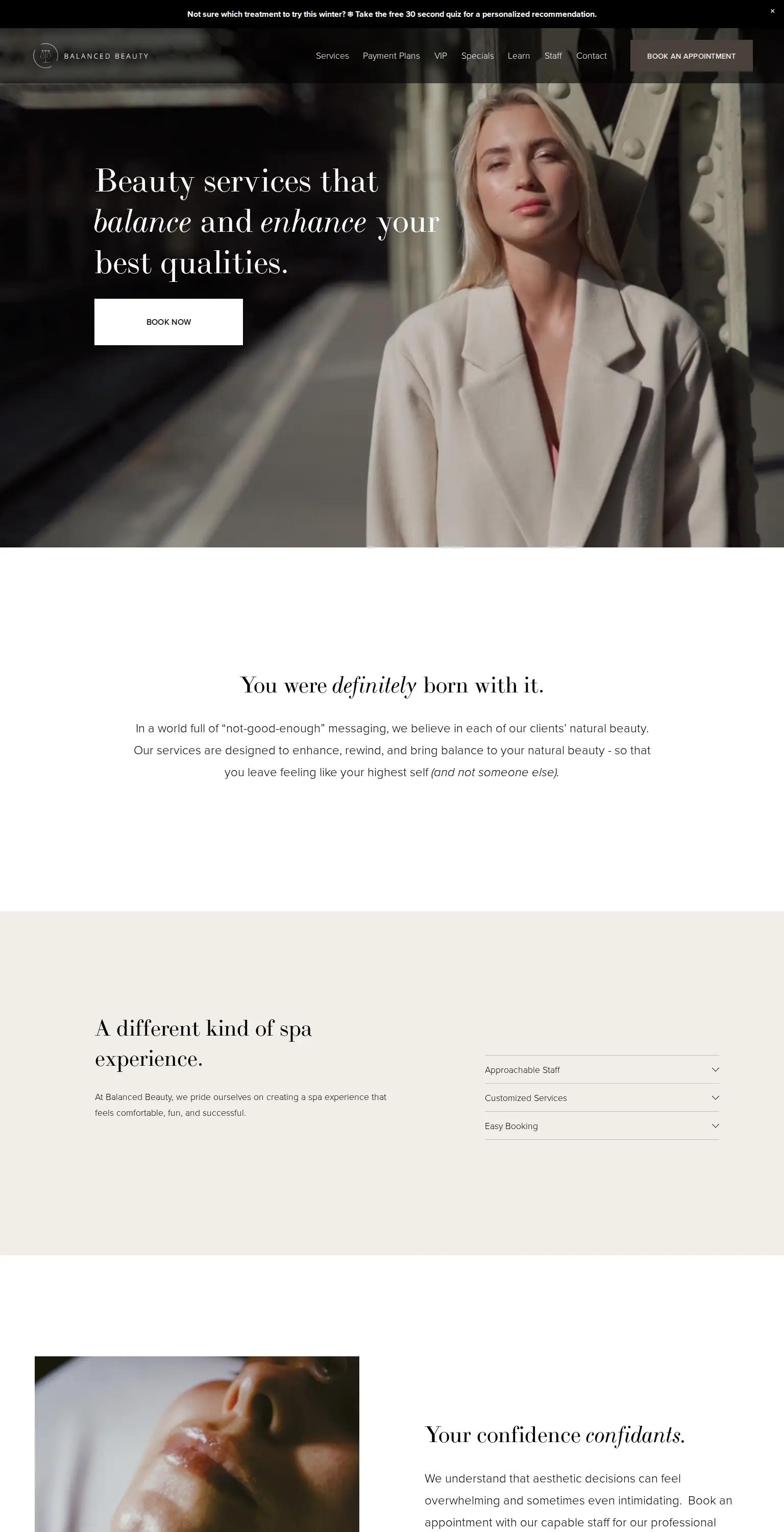 Balanced Beauty screenshot