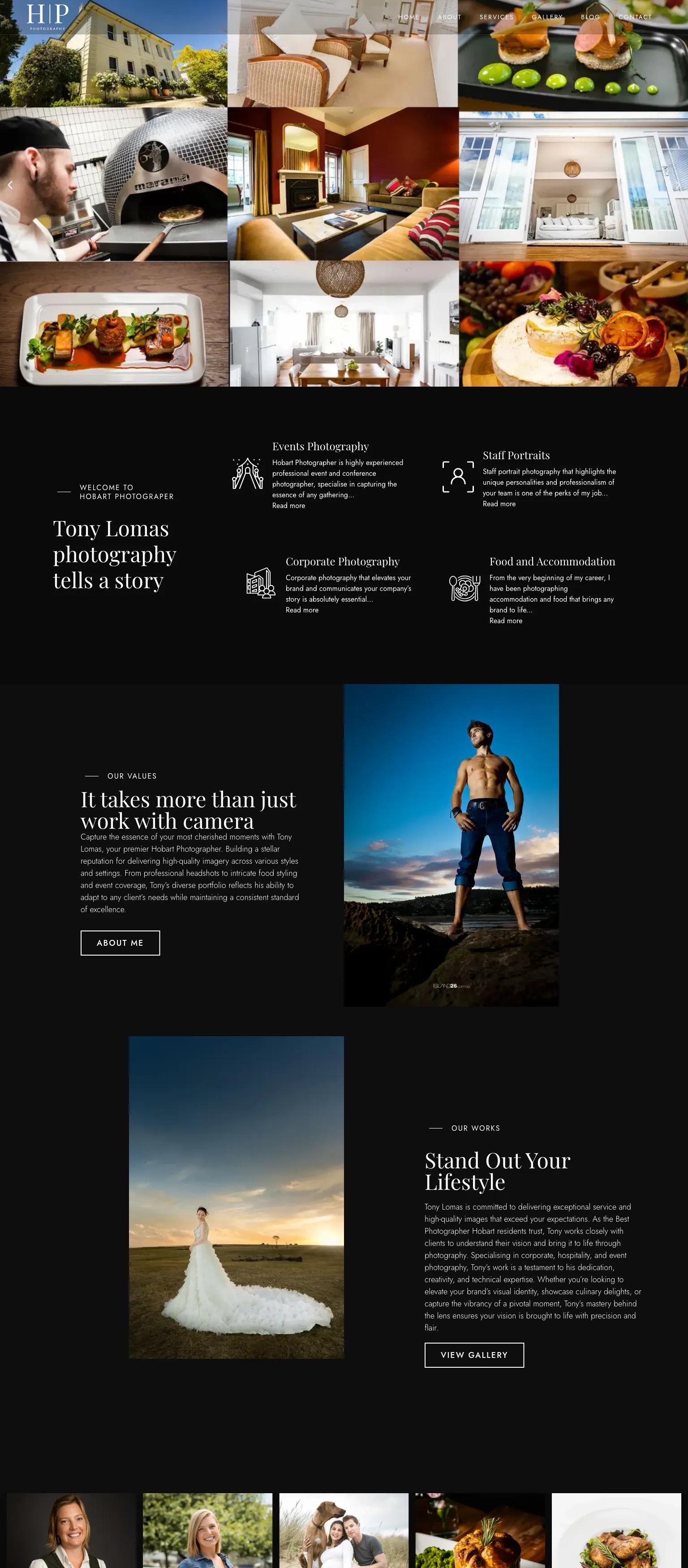 Hobart Photographer screenshot