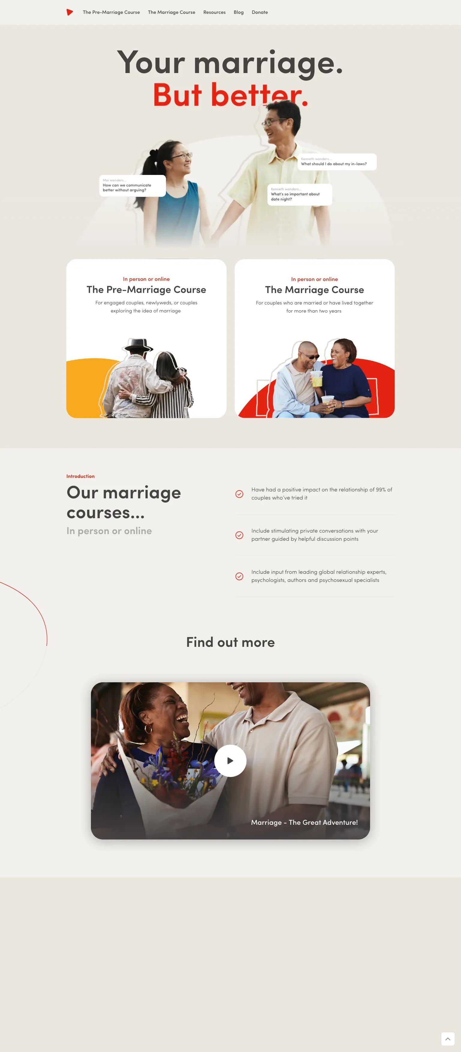 The Marriage Course screenshot