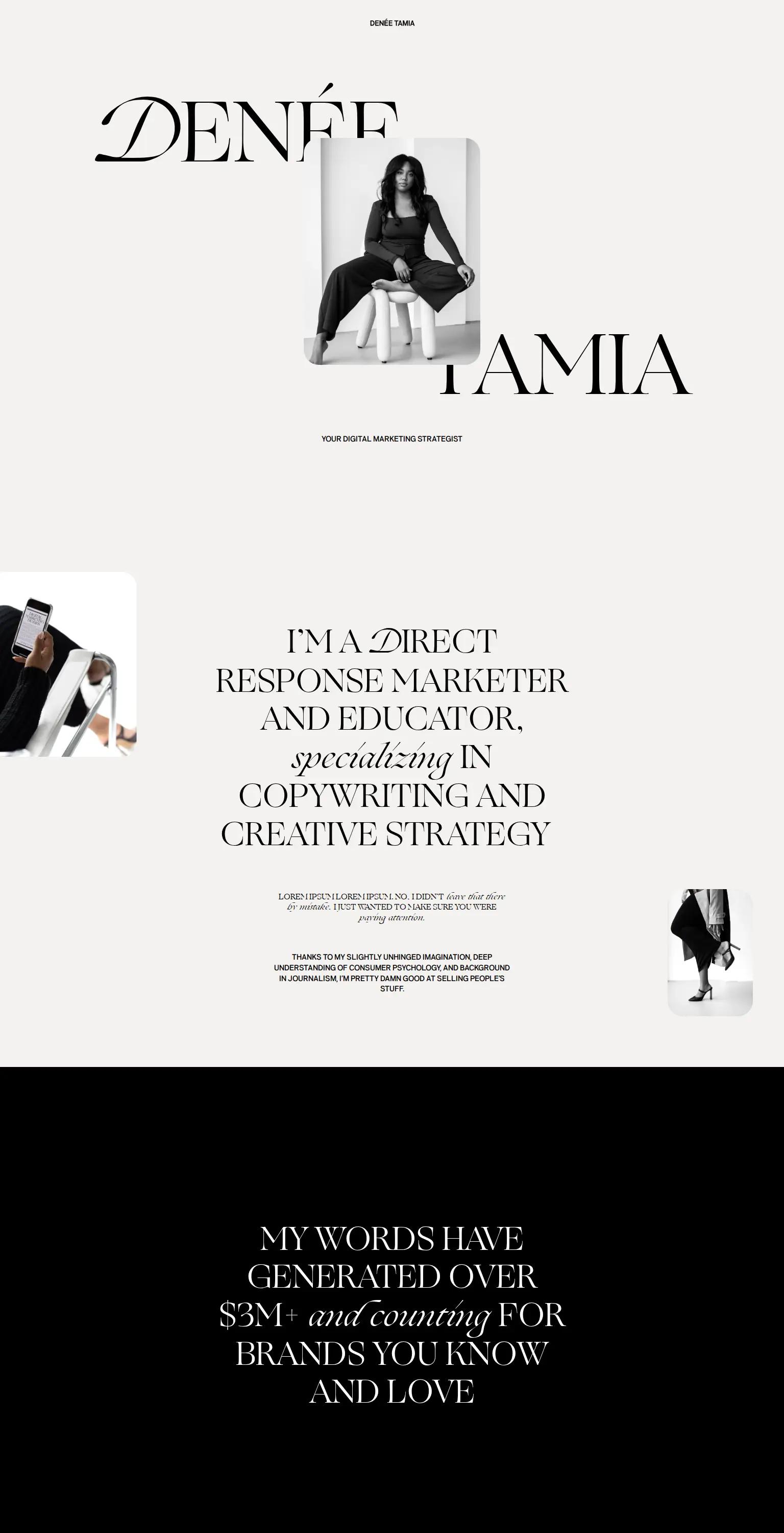 Denée Tamia screenshot