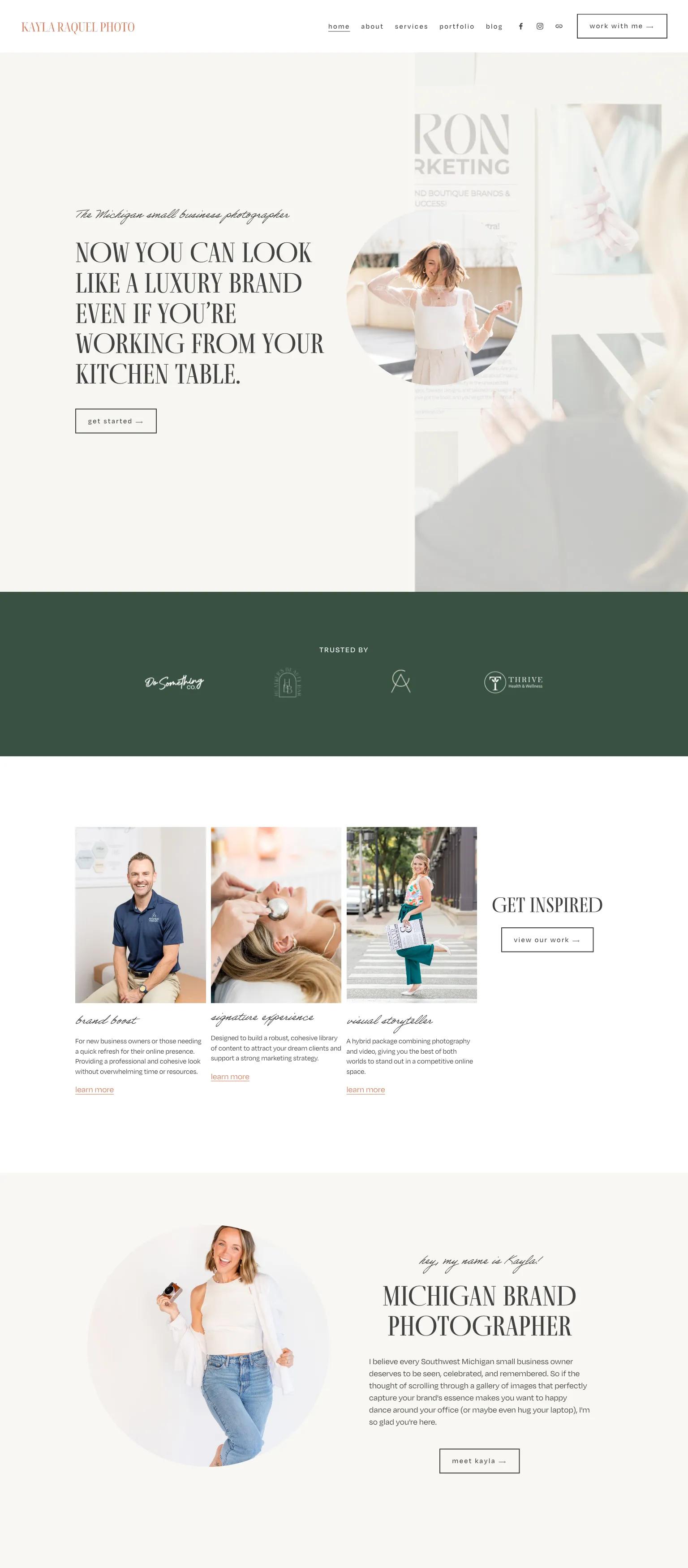 Kayla Raquel Photography screenshot