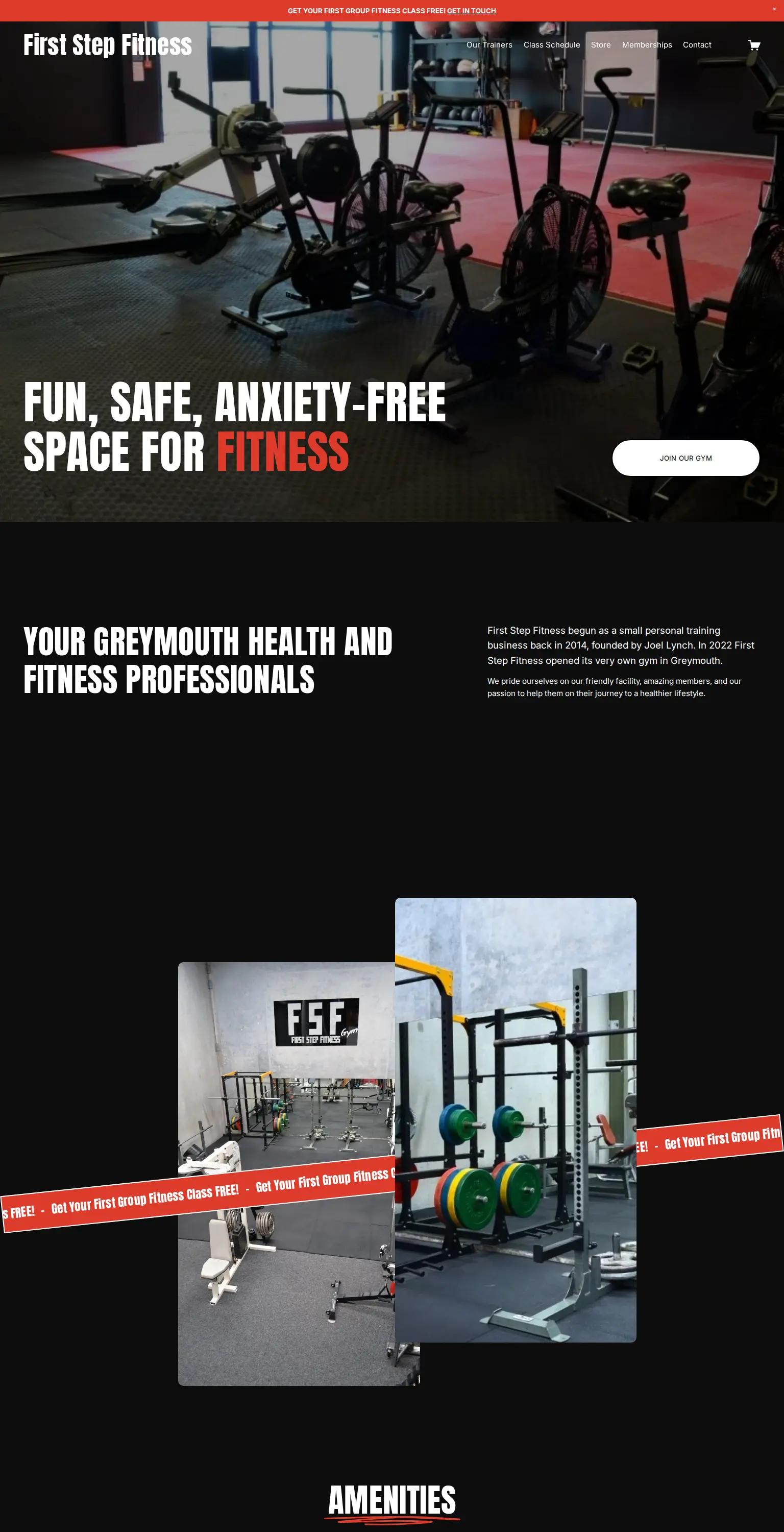First Step Fitness screenshot
