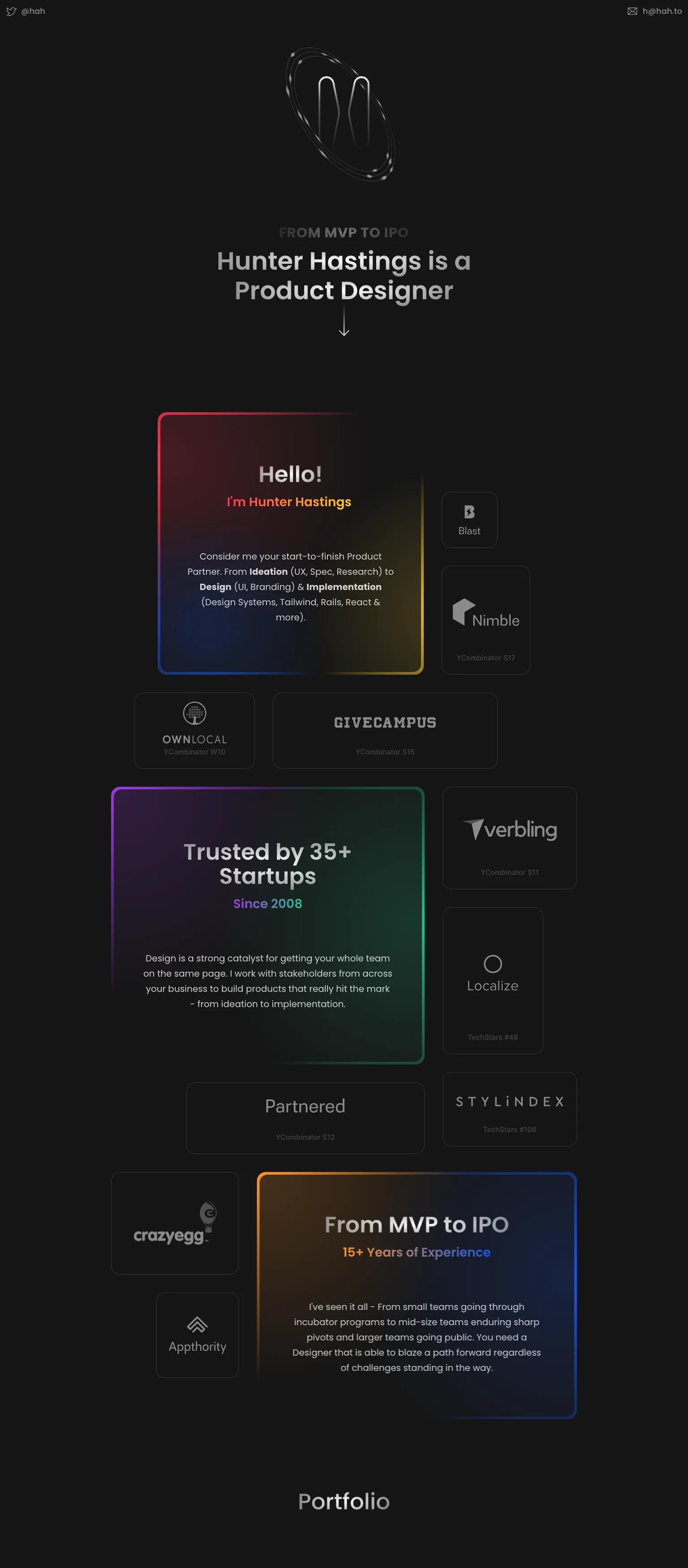 Hunter Hastings screenshot