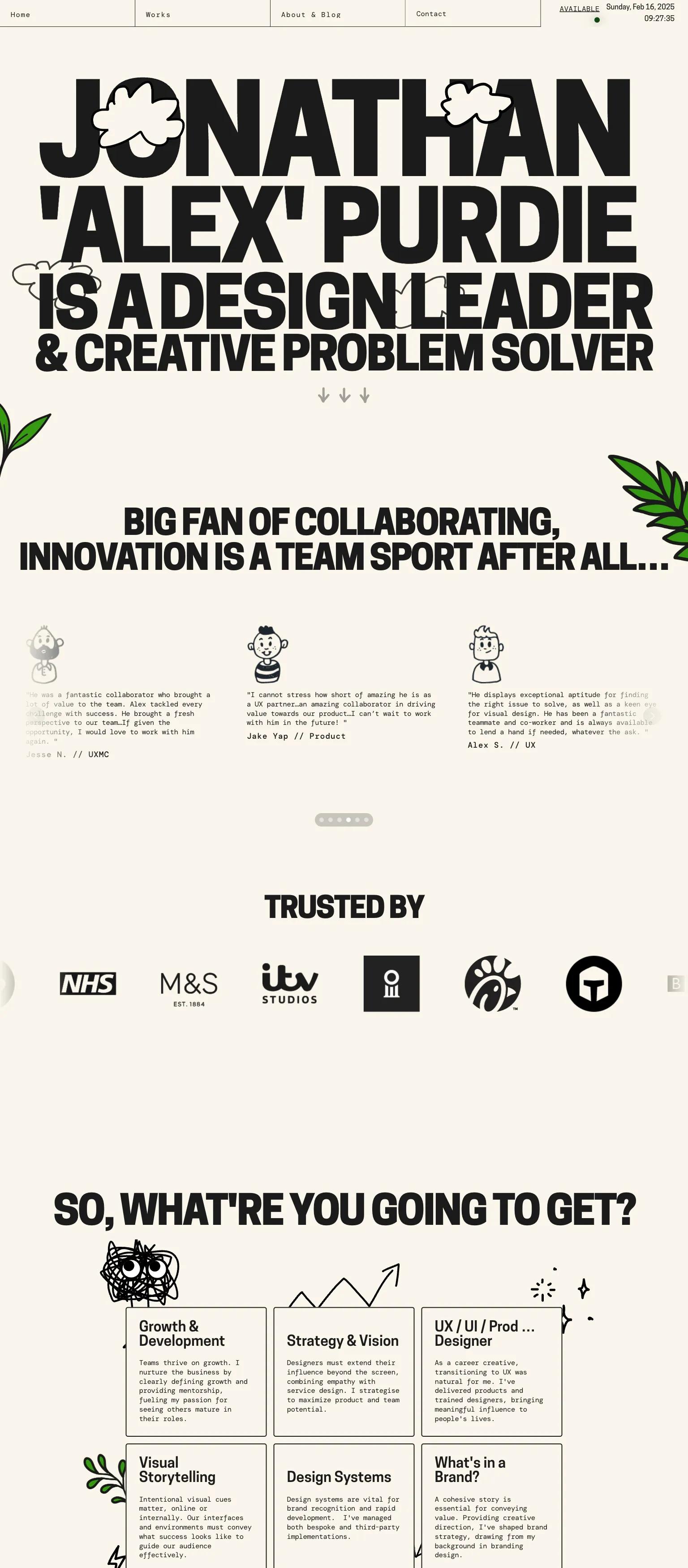 Alex Purdie screenshot