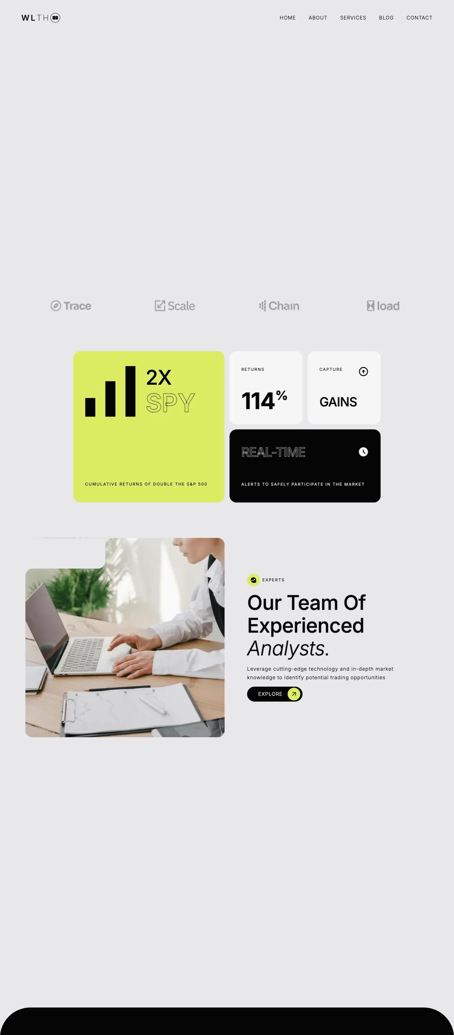 Wealth Bento screenshot