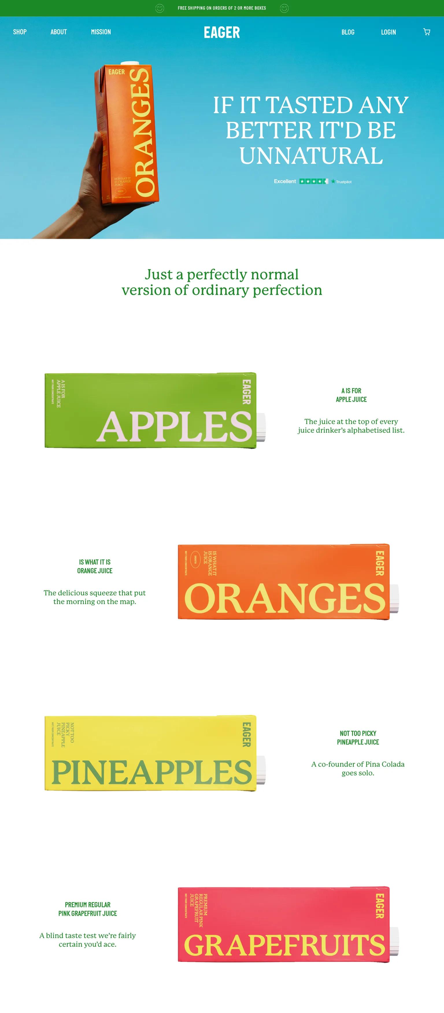 Eager Drinks screenshot