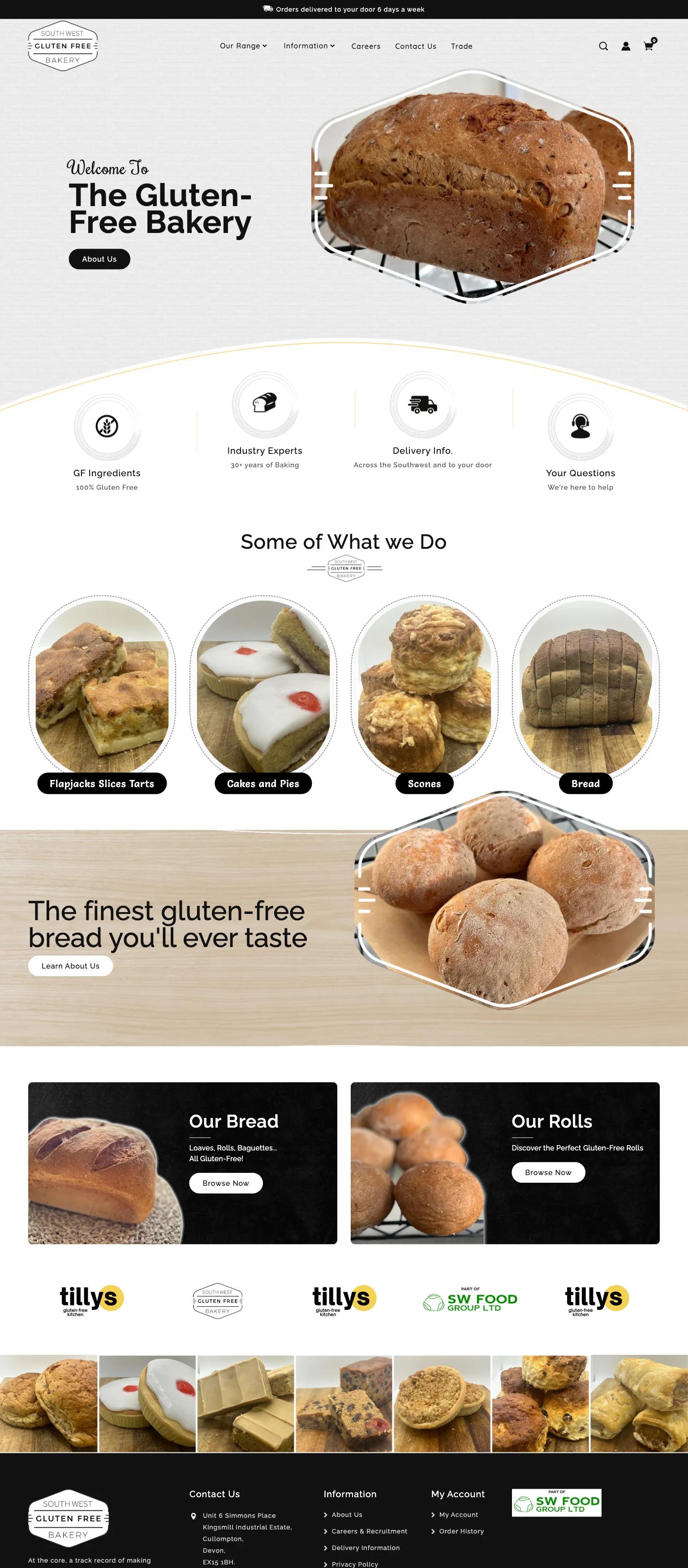 The Gluten Free Bakery screenshot