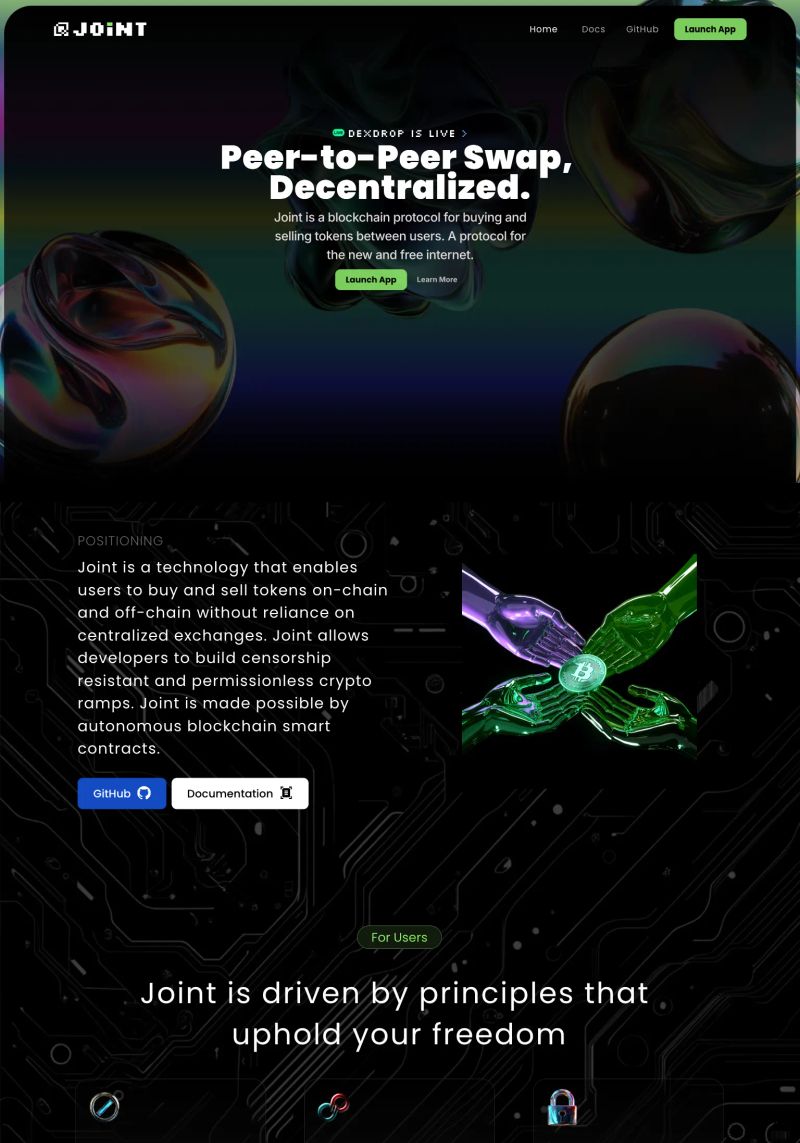 Joint screenshot