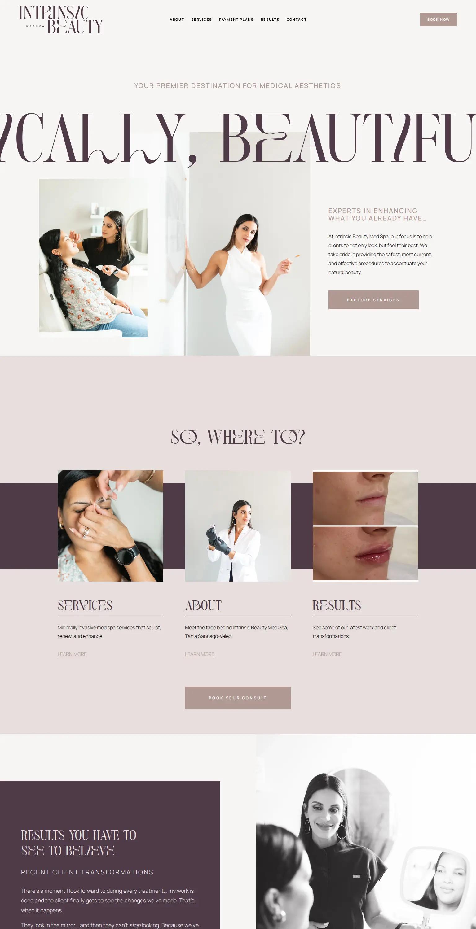 Intrinsic Beauty Med Spa screenshot