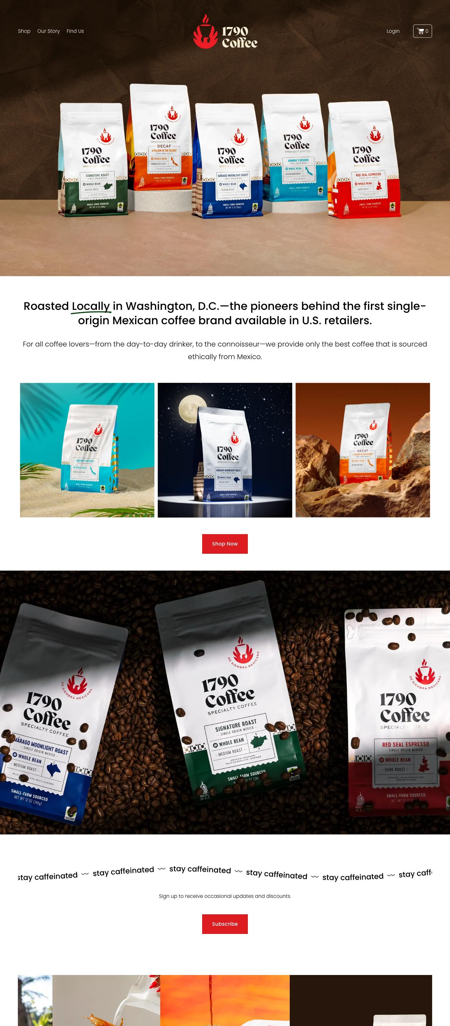 1790 Coffee screenshot