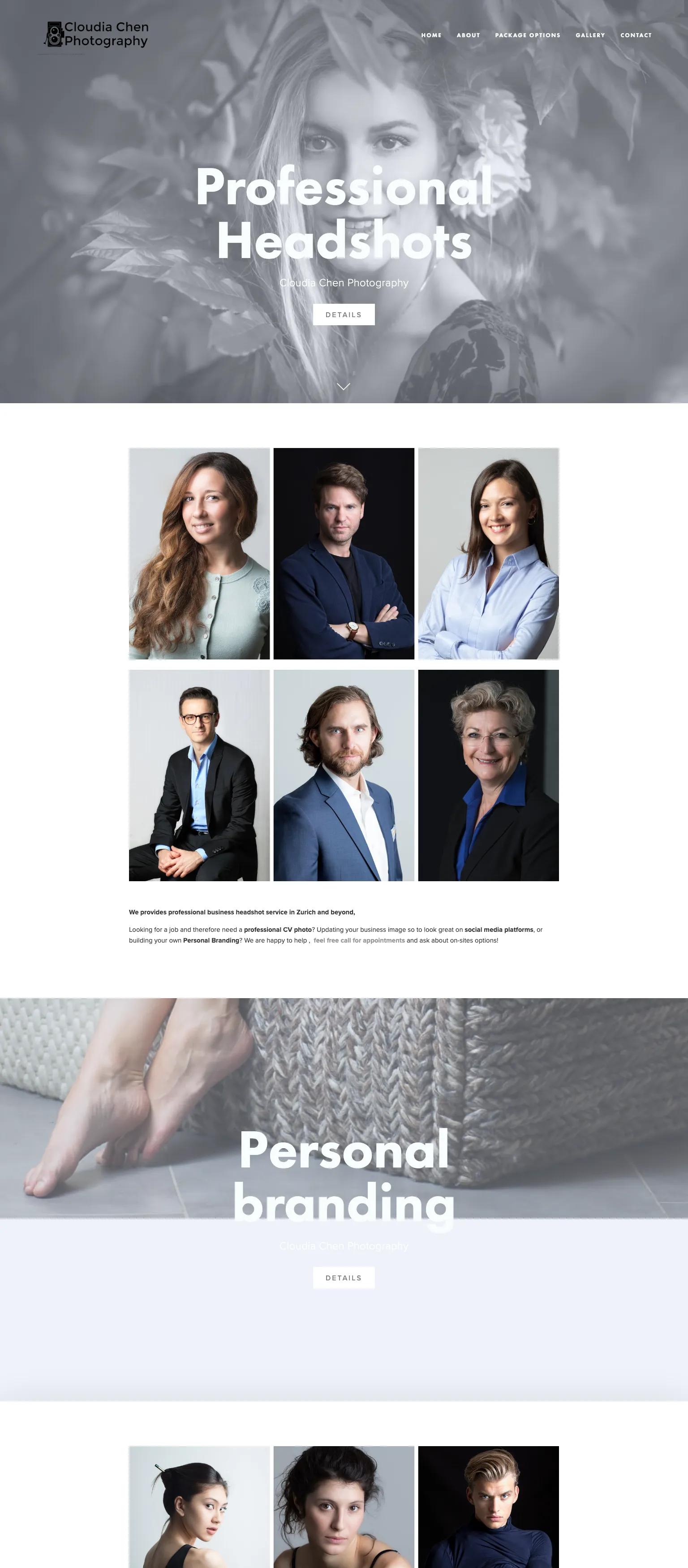 Cloudia Chen Photography screenshot