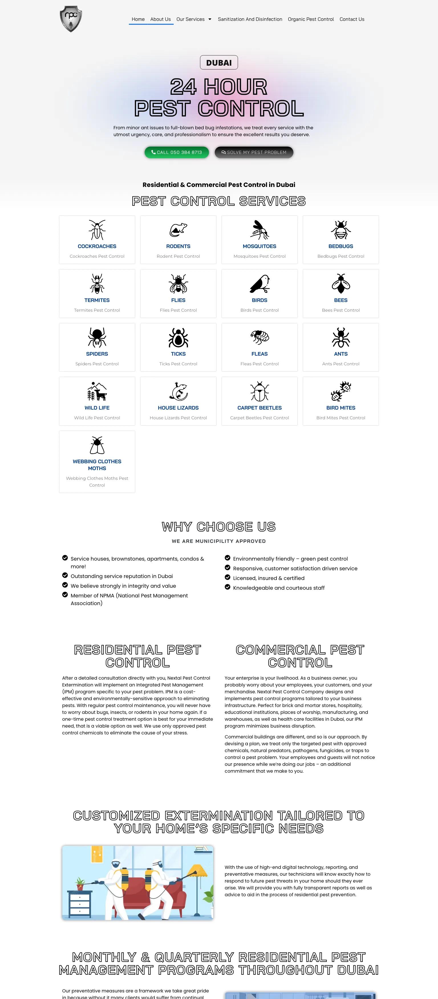 Next Al Pest Control screenshot