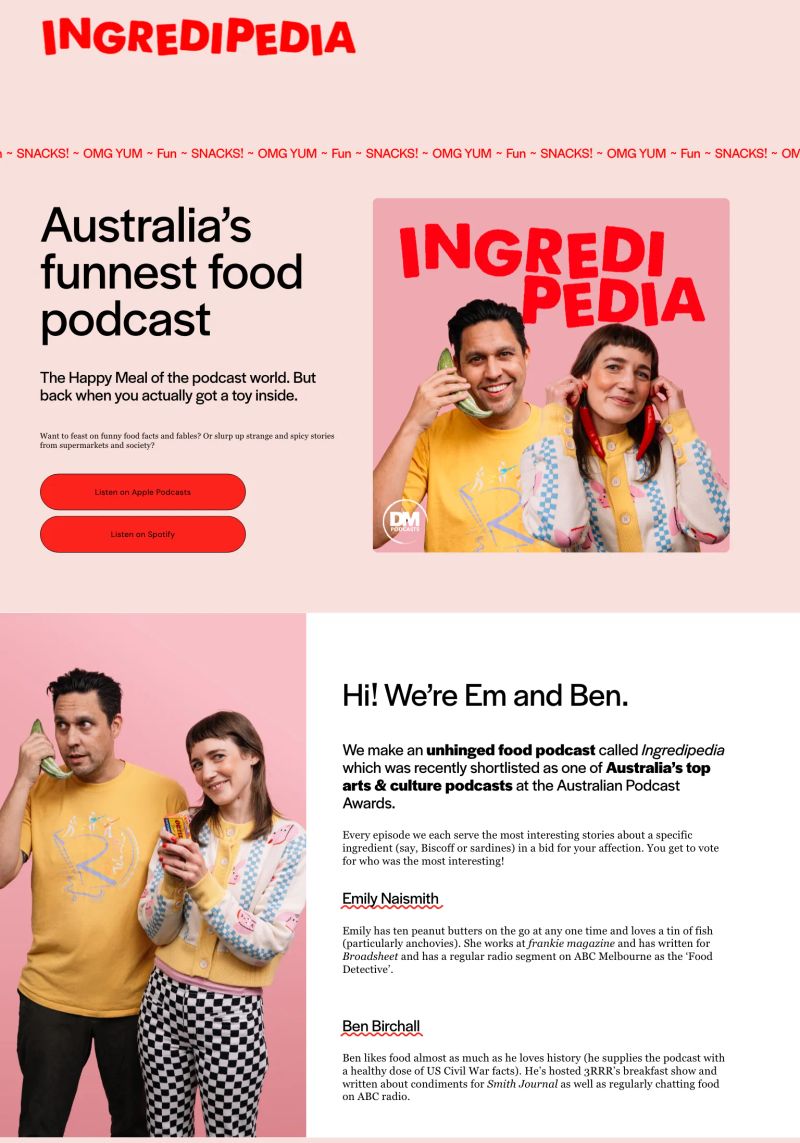 Ingredipedia screenshot