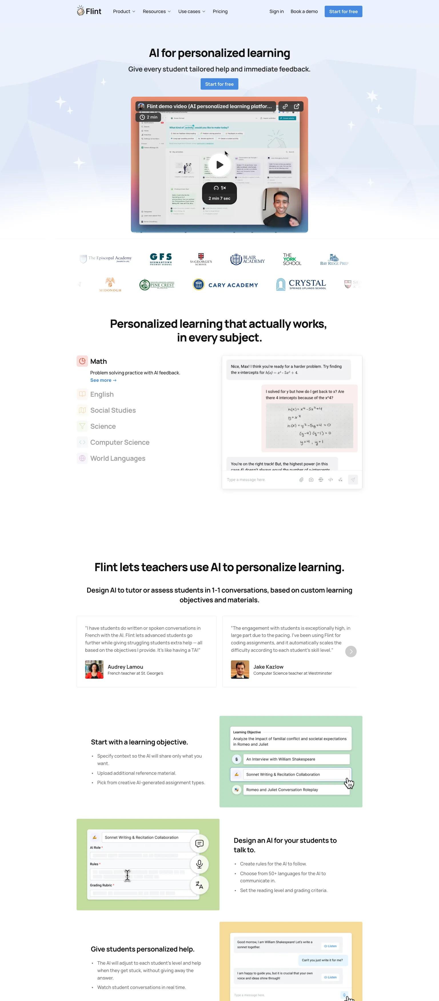 Flint Community Schools screenshot