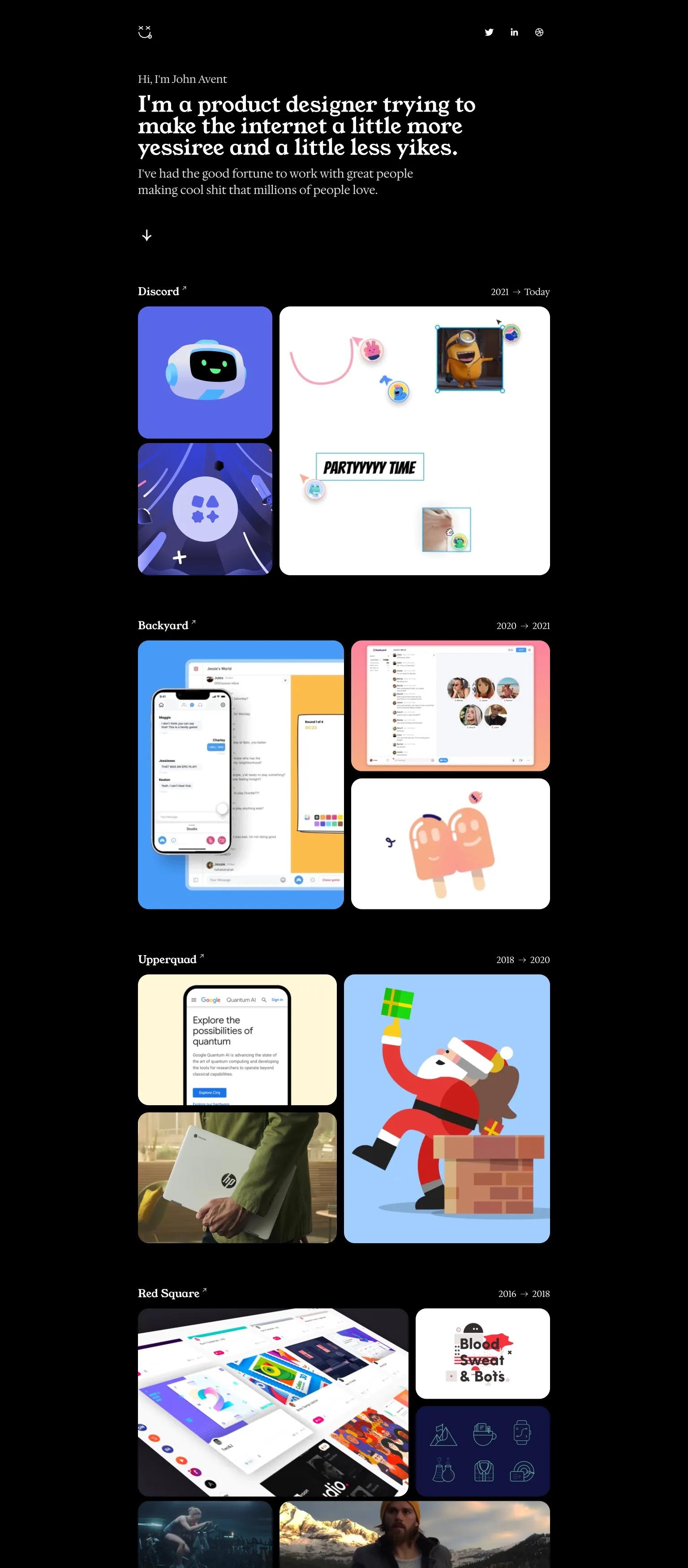 John Avent screenshot