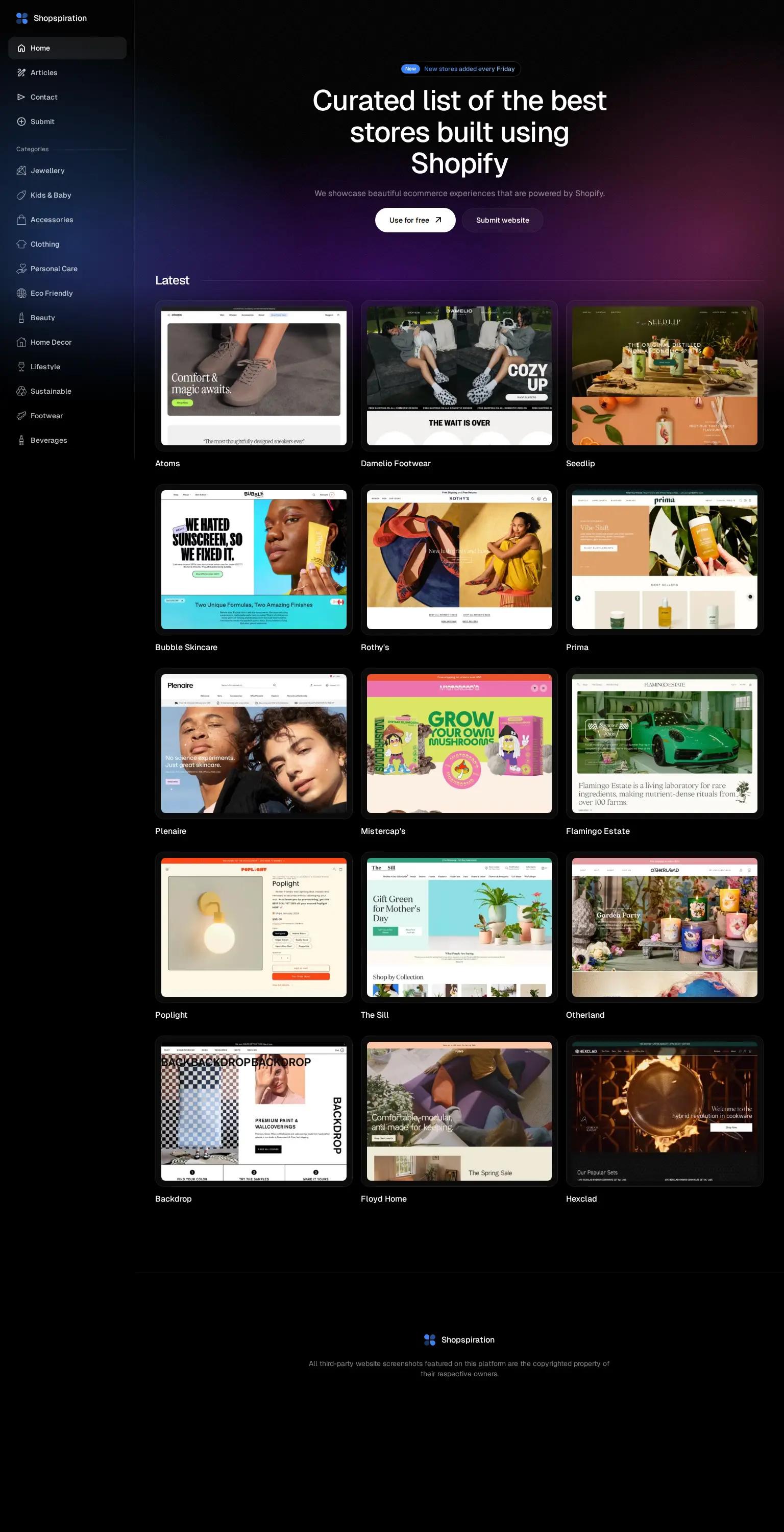 Shopspiration screenshot