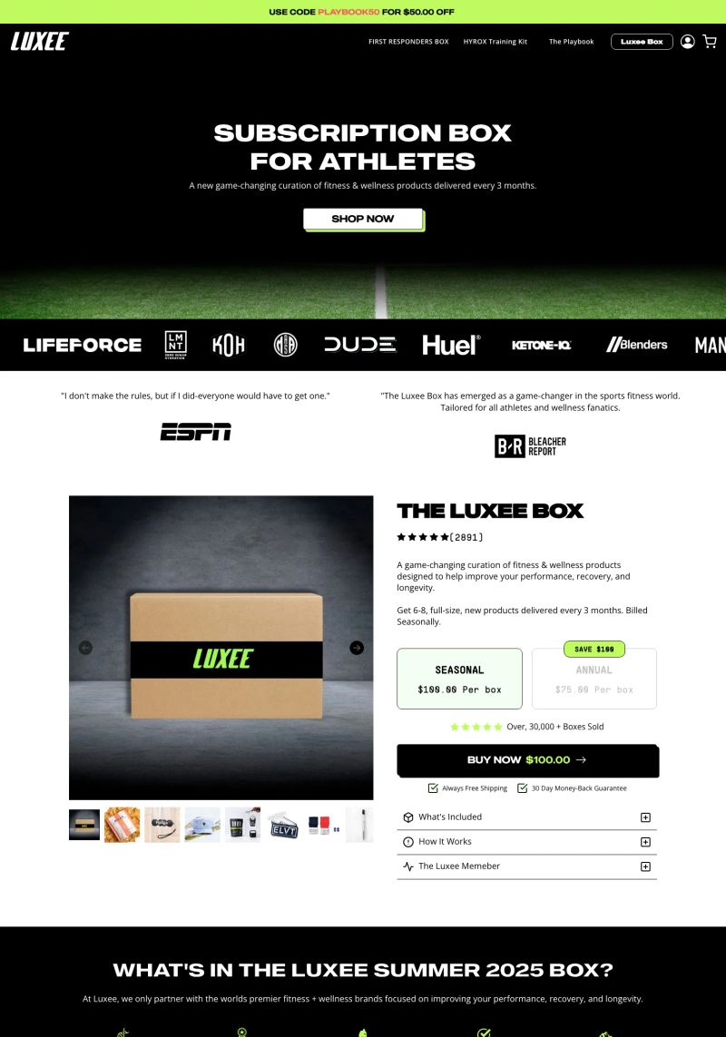 Luxee Box screenshot
