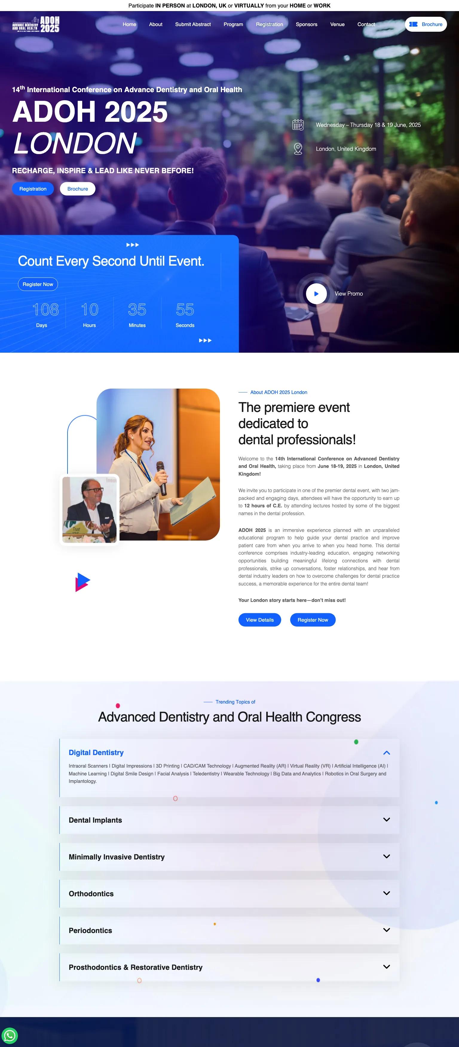 ADOH 2025 screenshot