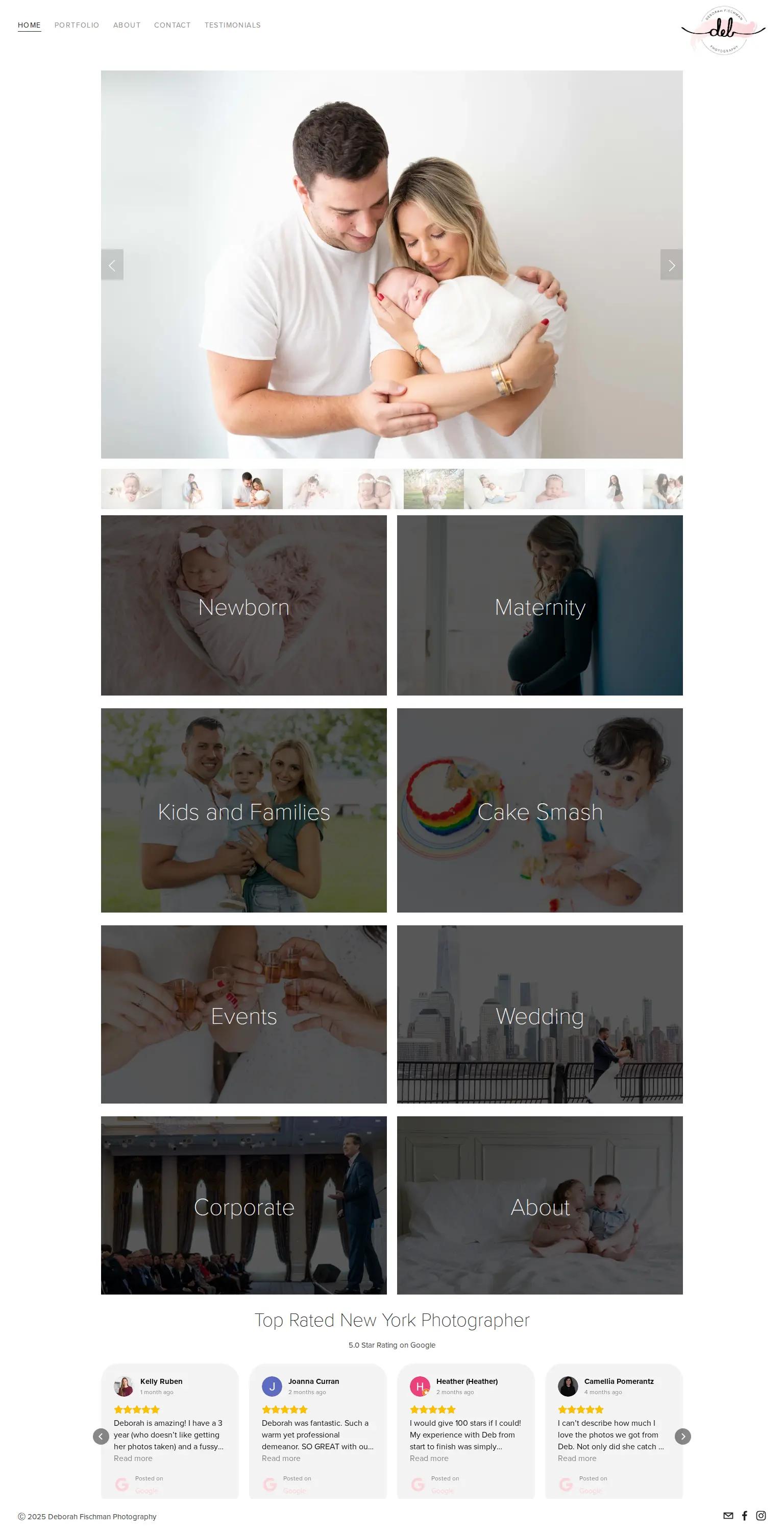 Deborah Fischman Photography screenshot