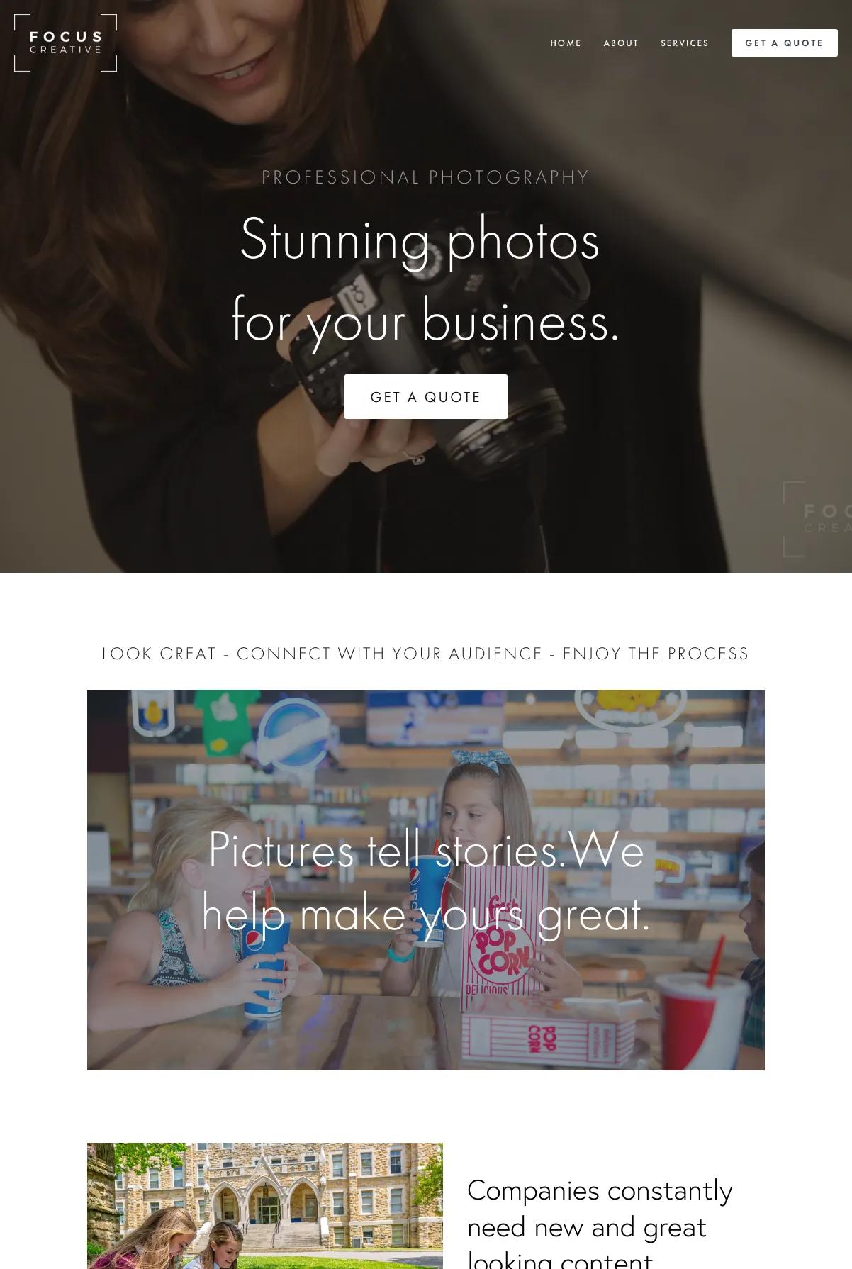 Focus Creative screenshot