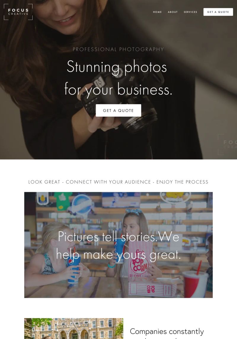 Focus Creative screenshot
