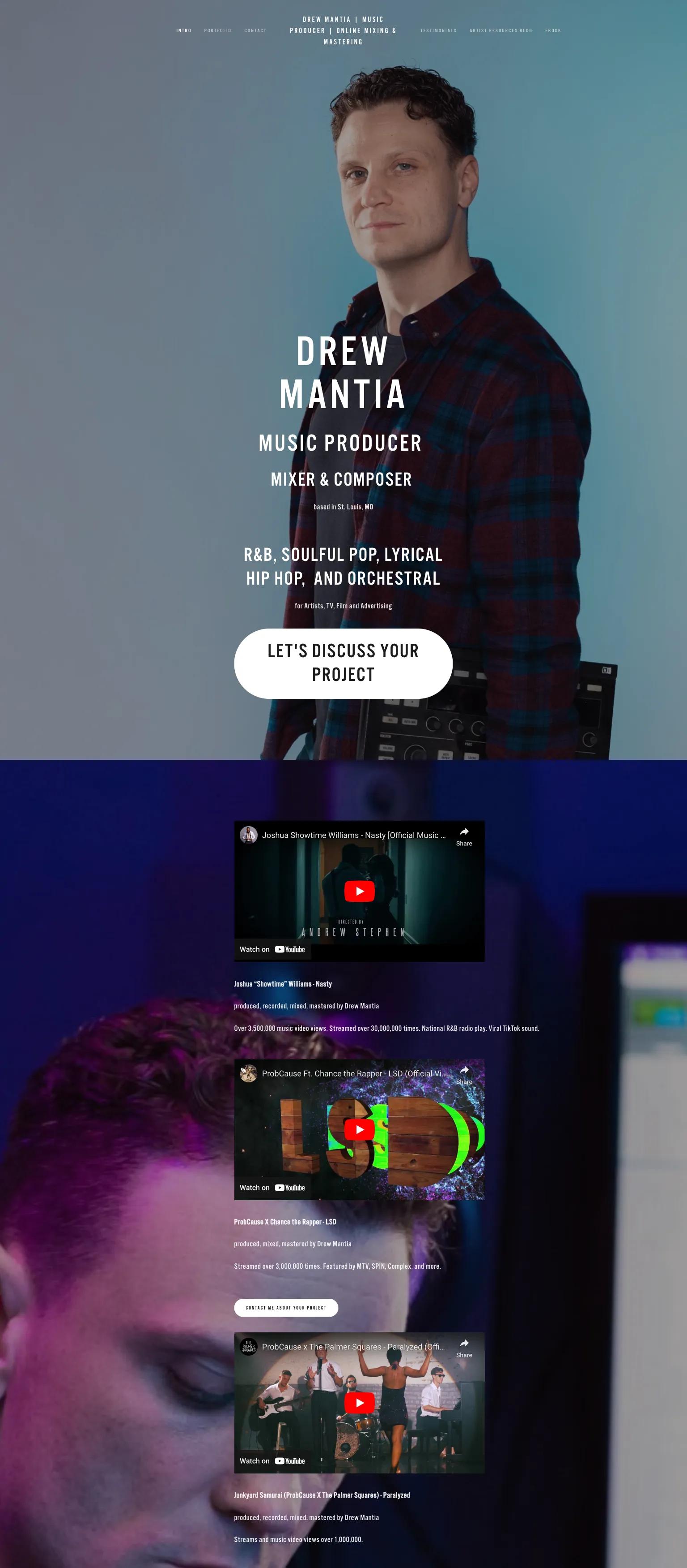 Drew Mantia screenshot