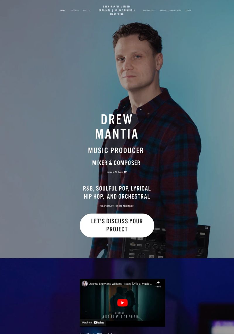Drew Mantia screenshot